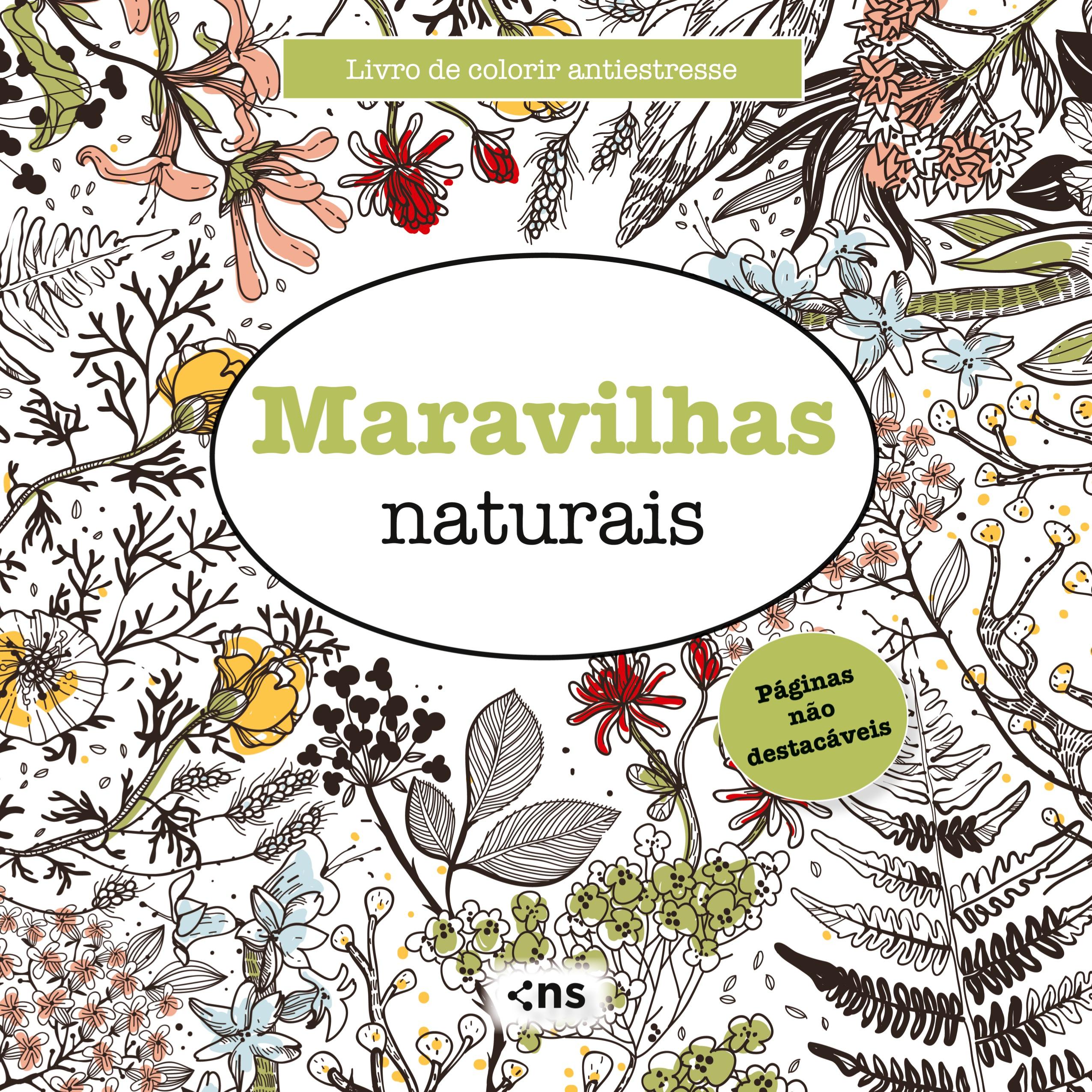 Vorderes Coverbild LIVRO DE COLORIR ANTIESTRESSE MARAVILHAS NATURAIS