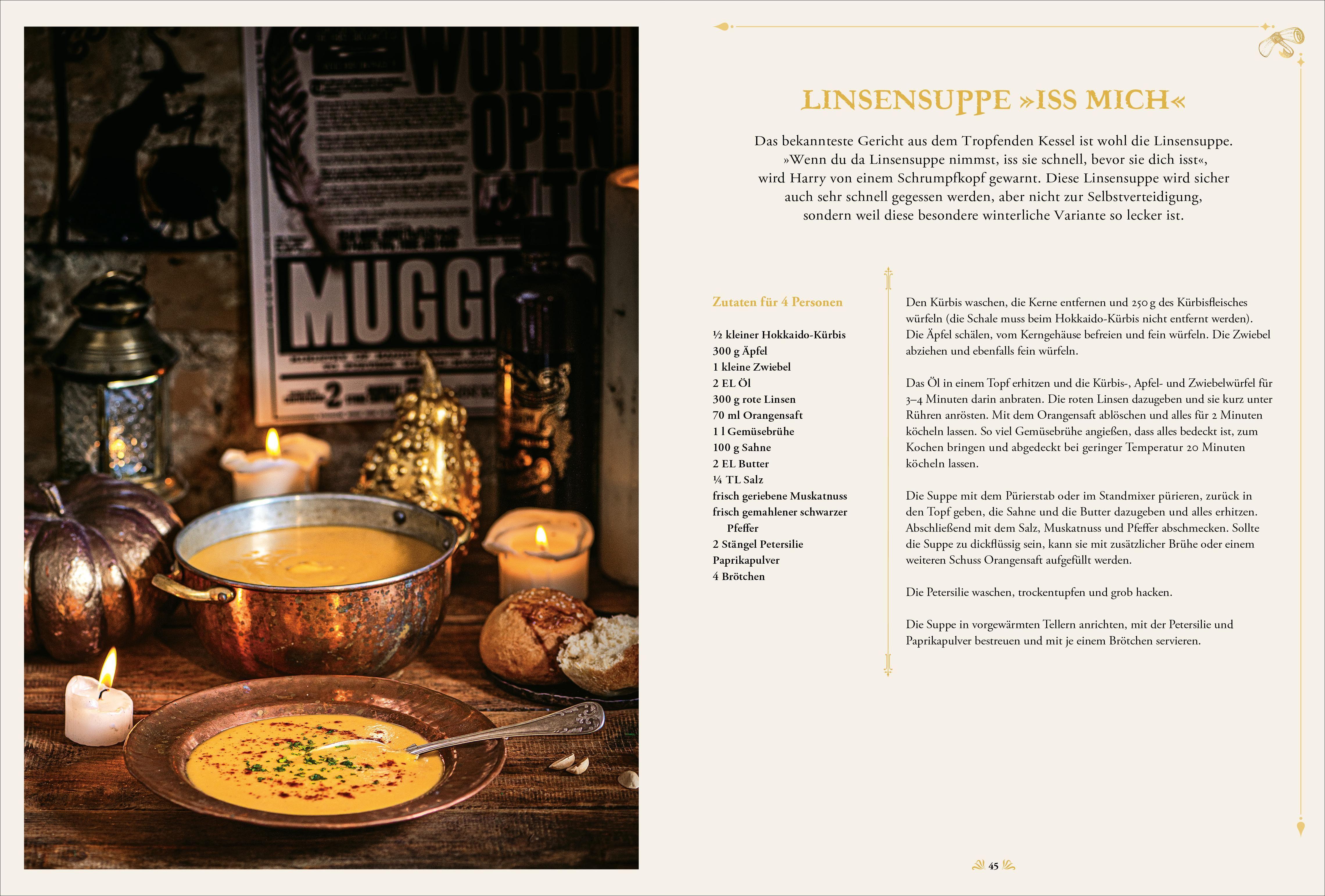 Beispielinhalt (Bild) Zauberhafte Weihnachten wie bei Harry Potter