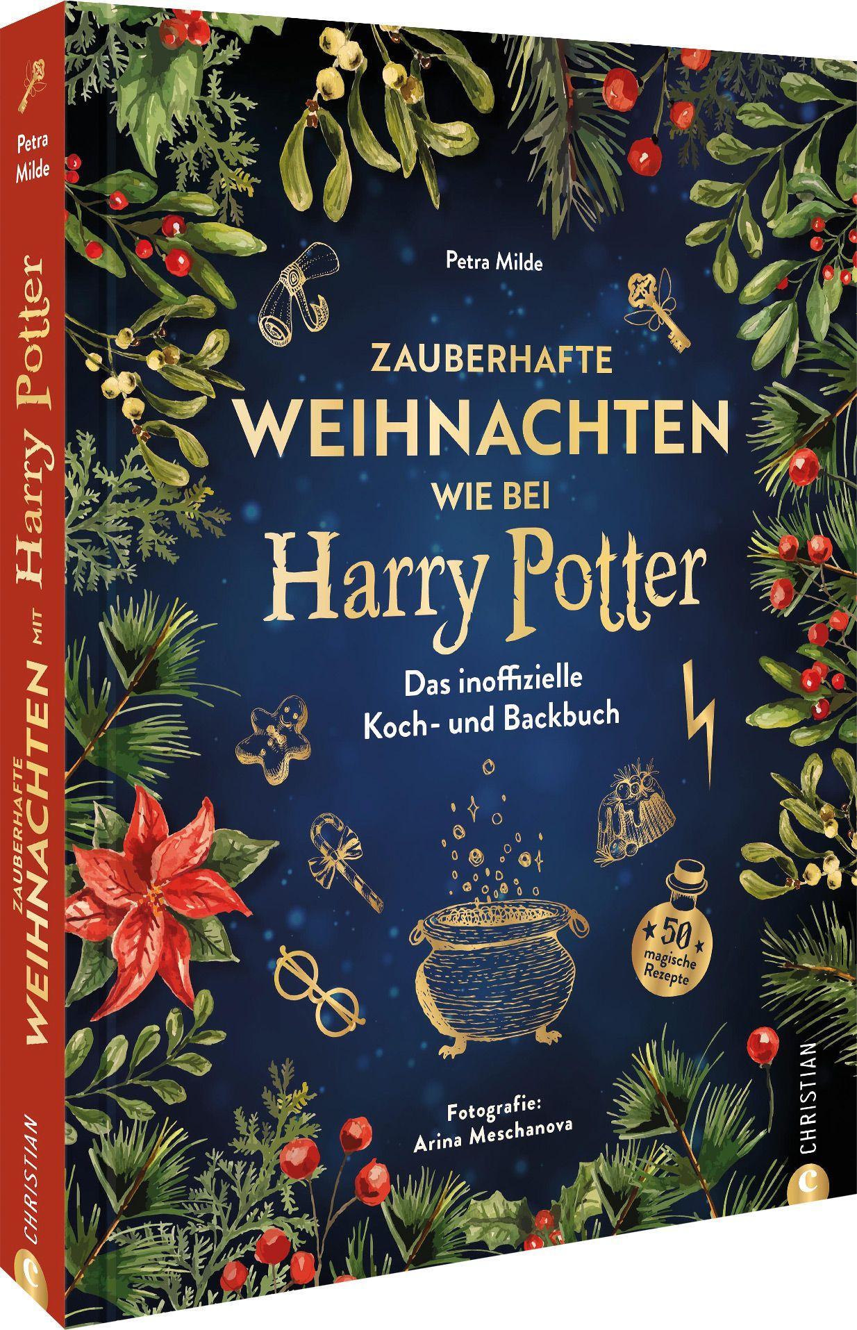 Vorderes Coverbild Zauberhafte Weihnachten wie bei Harry Potter