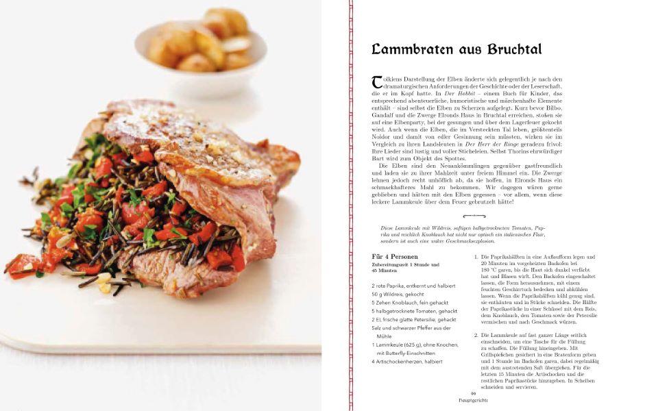 Beispielinhalt (Bild) Das große Kochbuch der Elben