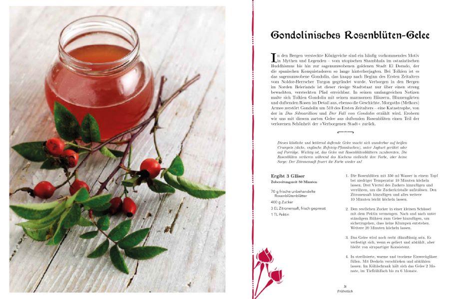 Beispielinhalt (Bild) Das große Kochbuch der Elben