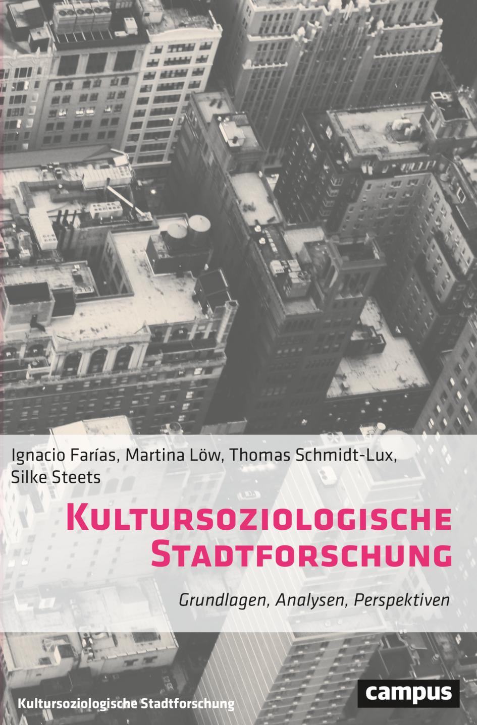 Vorderes Coverbild Kultursoziologische Stadtforschung