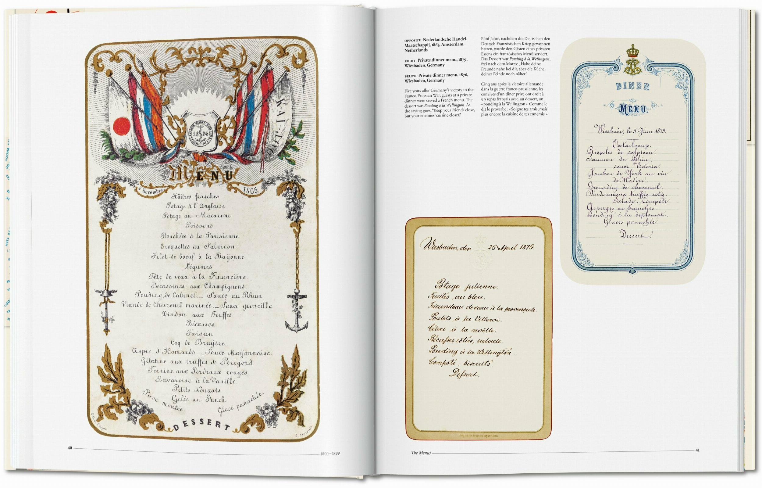 Beispielinhalt (Bild) Menu Design in Europe