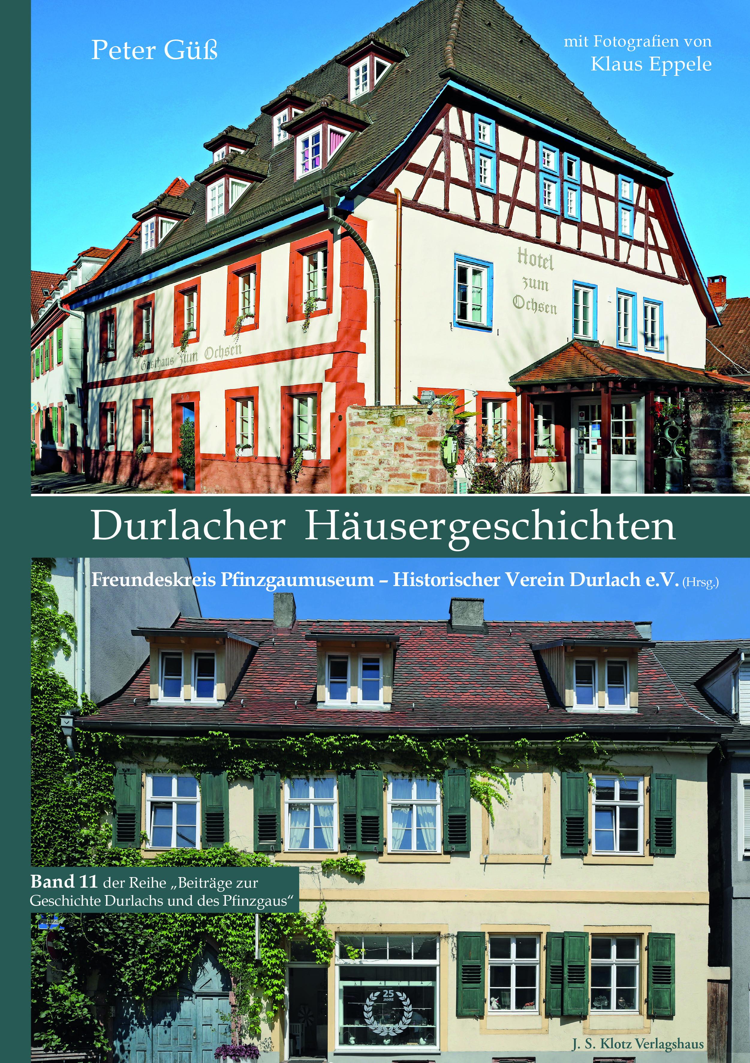 Vorderes Coverbild Durlacher Häusergeschichten