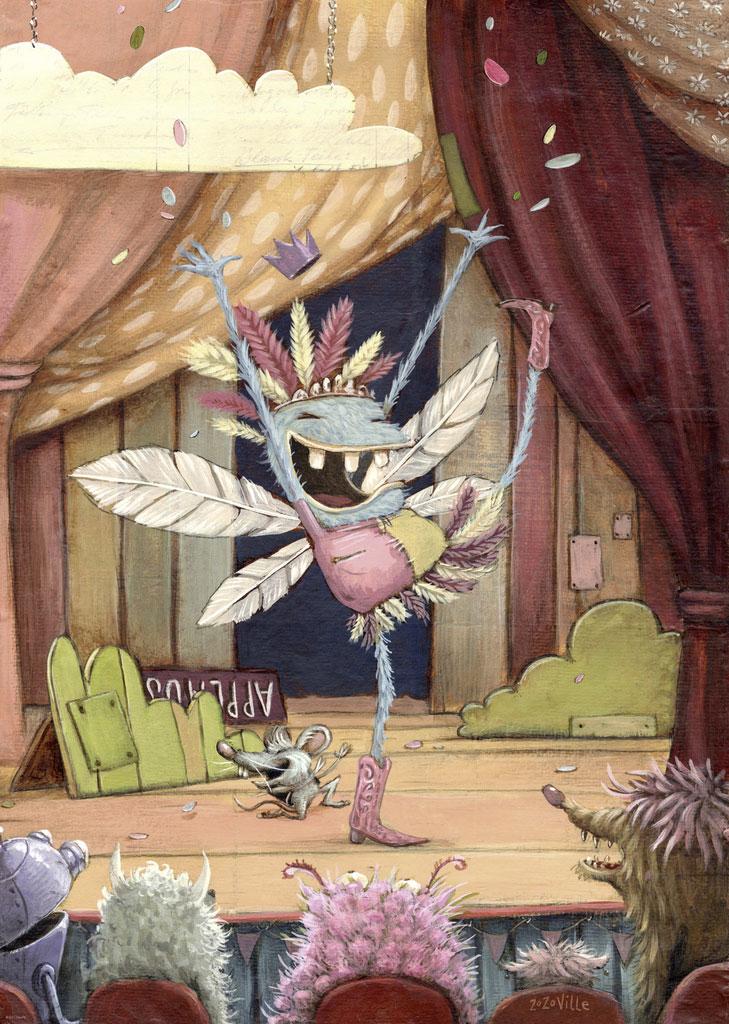 Beispielinhalt (Bild) Off Broadway Puzzle 2000 Teile