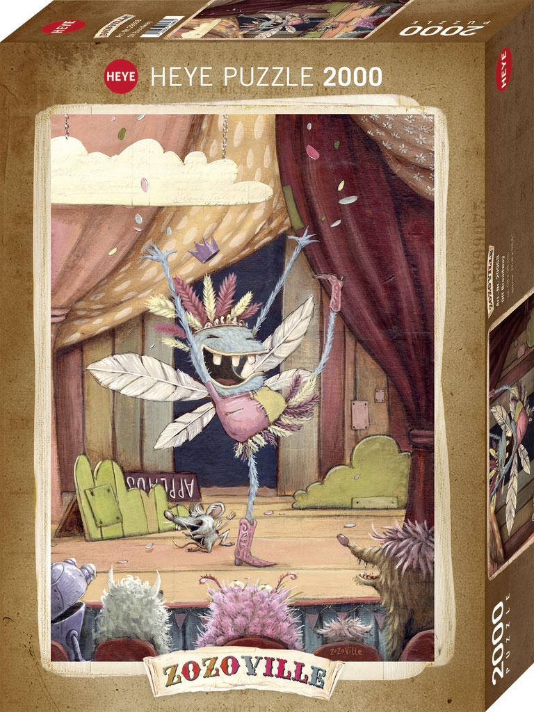 Vorderes Coverbild Off Broadway Puzzle 2000 Teile