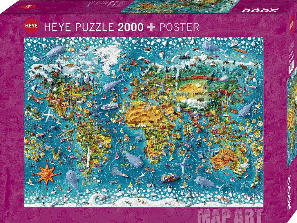 Vorderes Coverbild Miniature World Puzzle 2000 Teile