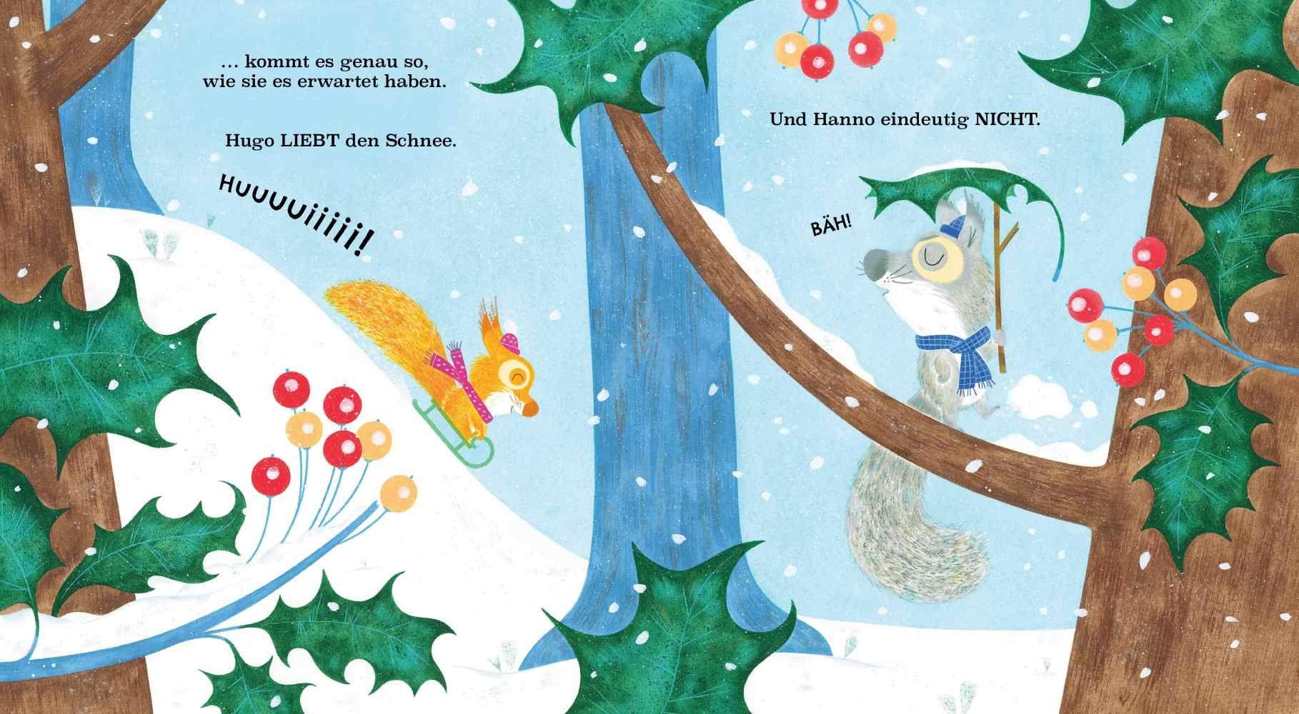Beispielinhalt (Bild) Winter find ich gar nicht toll