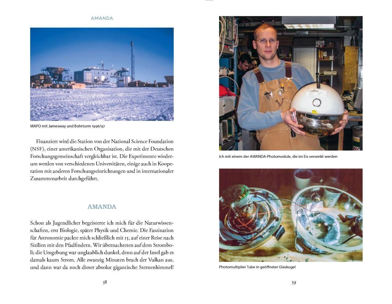 Beispielinhalt (Bild) Unter den Polarlichtern der Antarktis