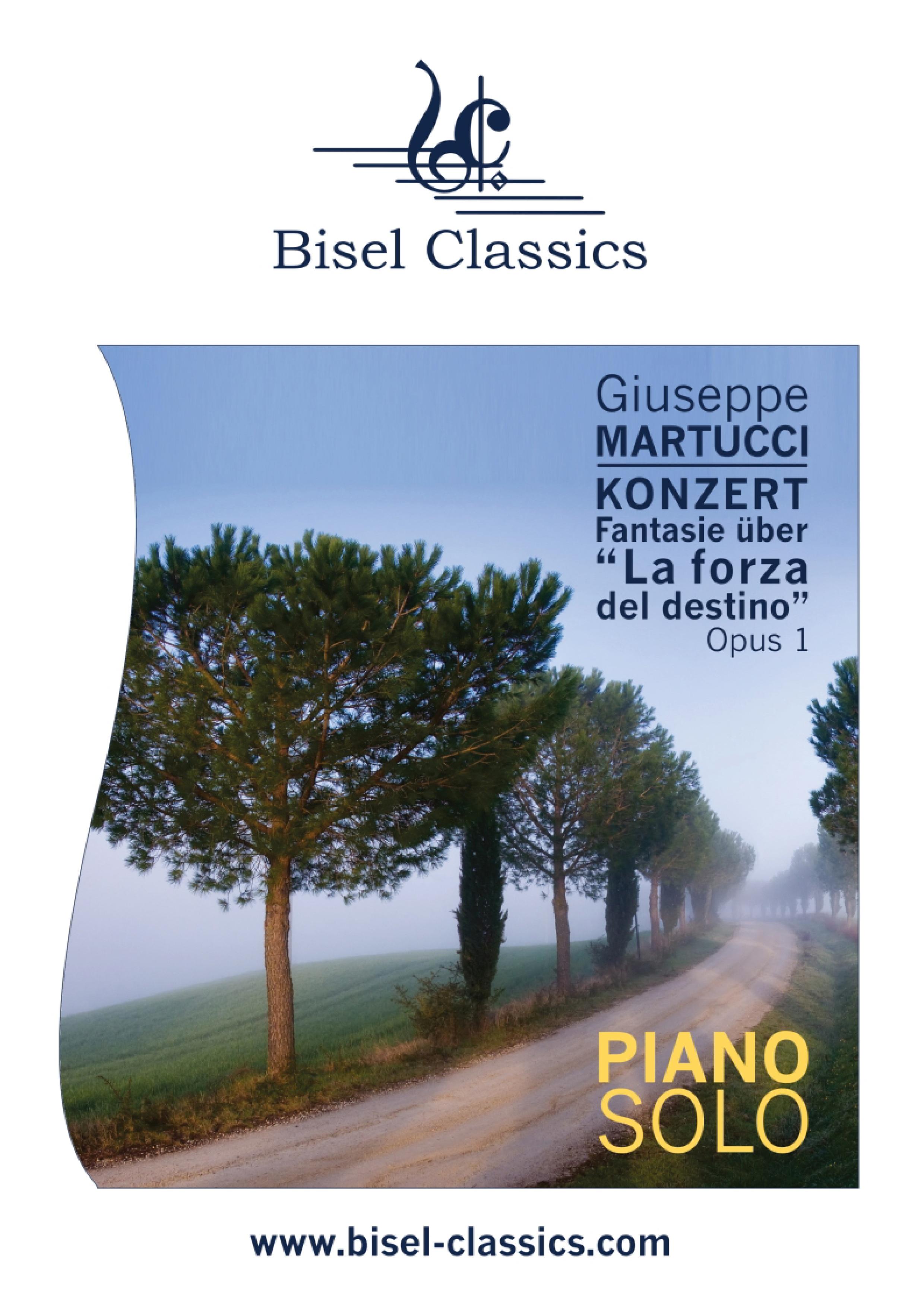 Vorderes Coverbild Konzert-Fantasie über "La forza del destino" - Opus 1