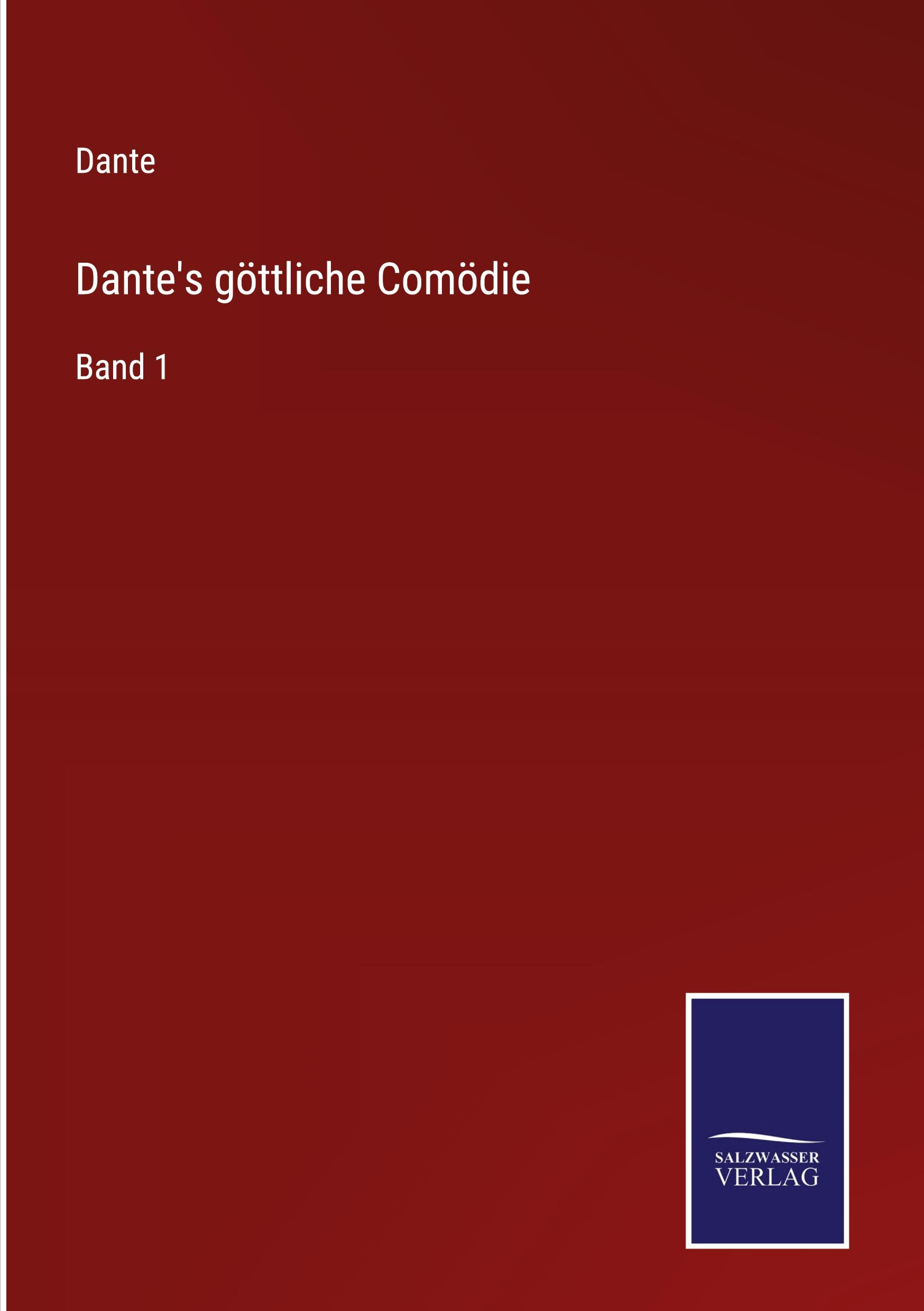 Vorderes Coverbild Dante's göttliche Comödie