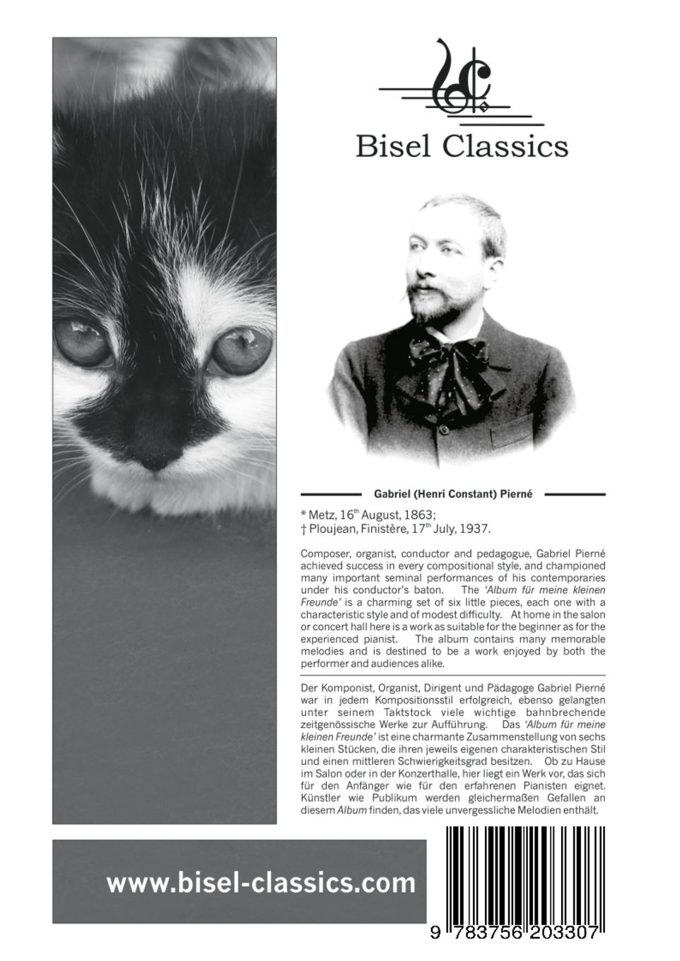 Rückseitencover Album für meine kleinen Freunde