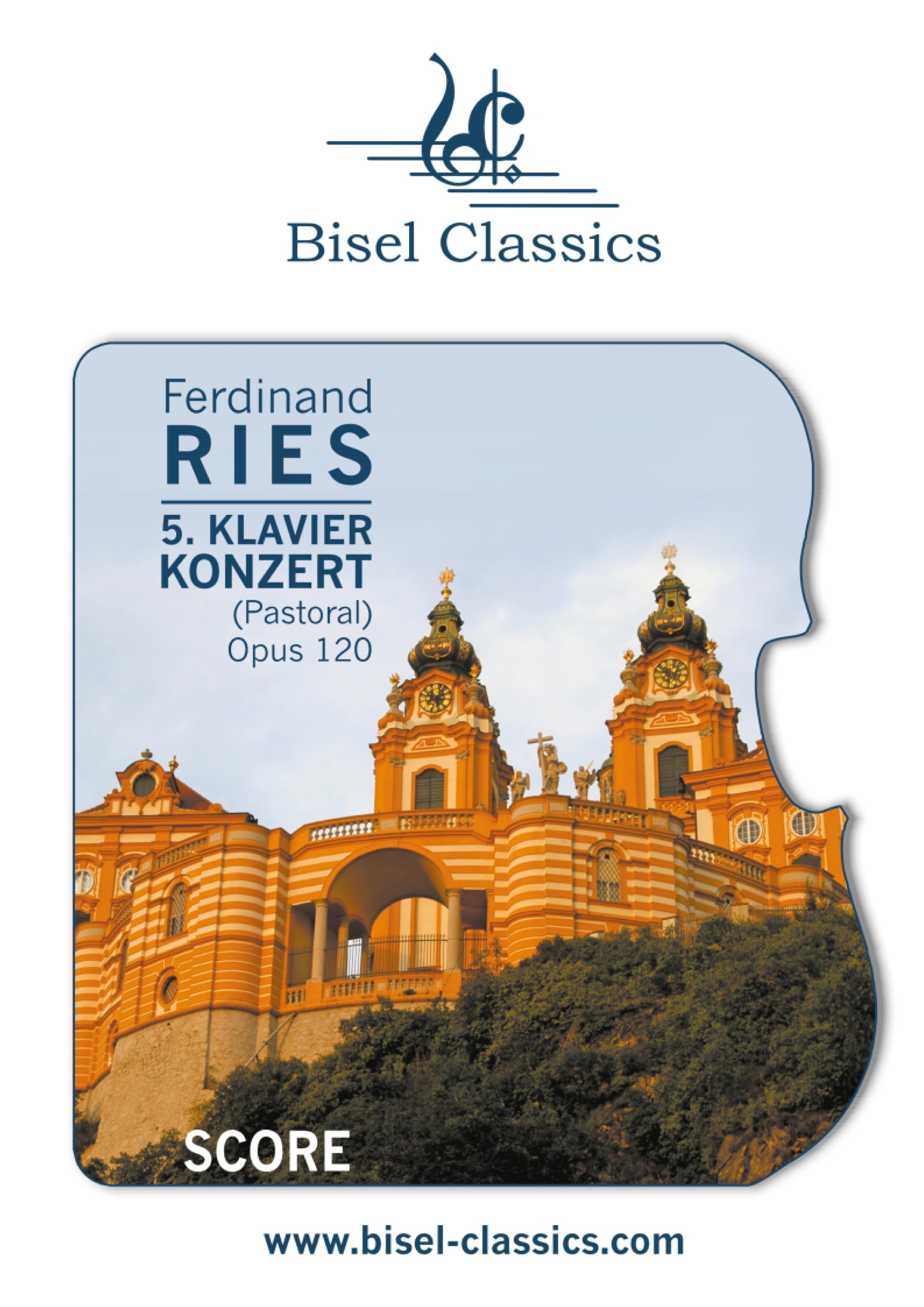 Vorderes Coverbild 5. Klavierkonzert (Pastoral) Opus 120