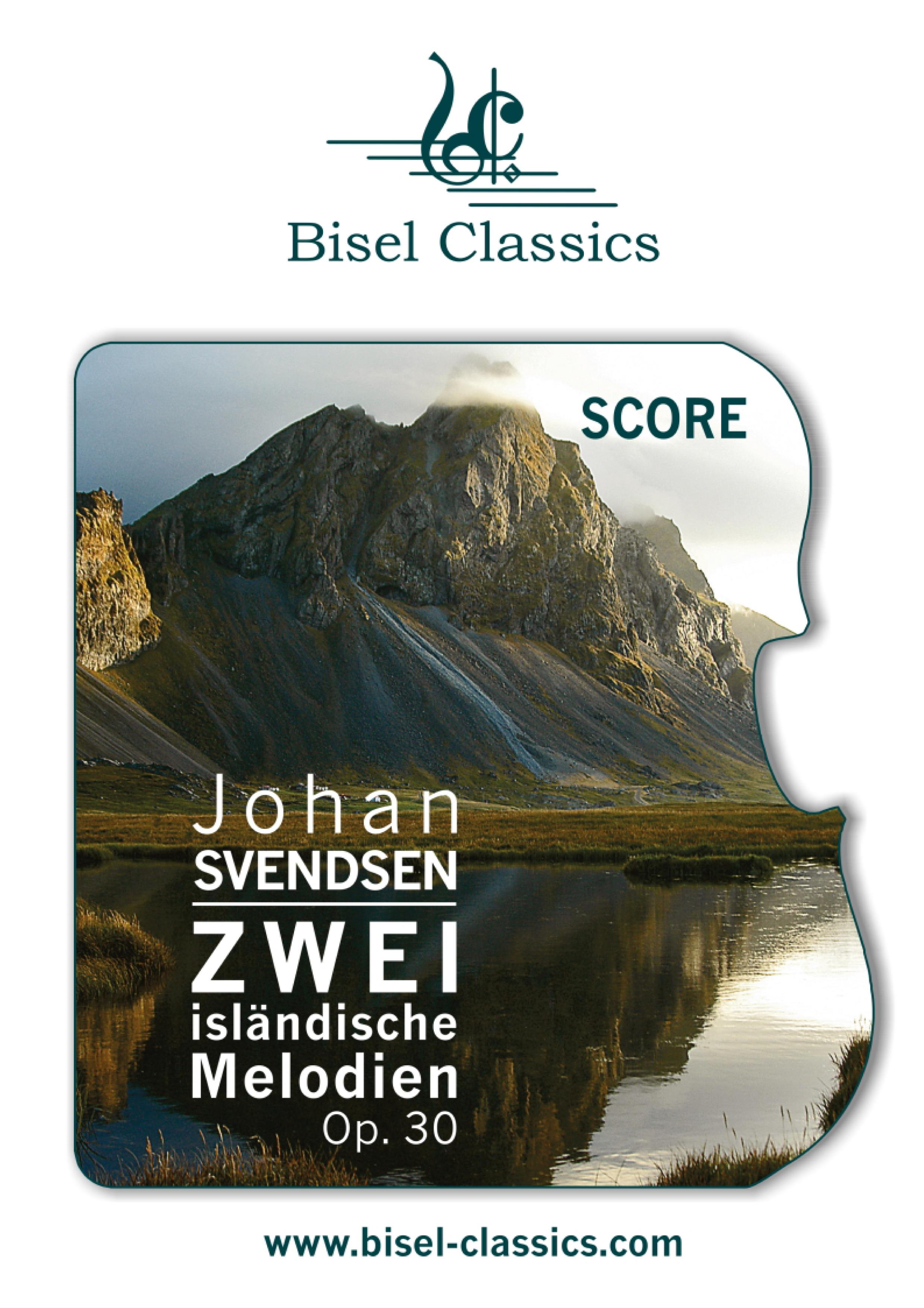 Vorderes Coverbild Zwei isländische Melodien, Op. 30