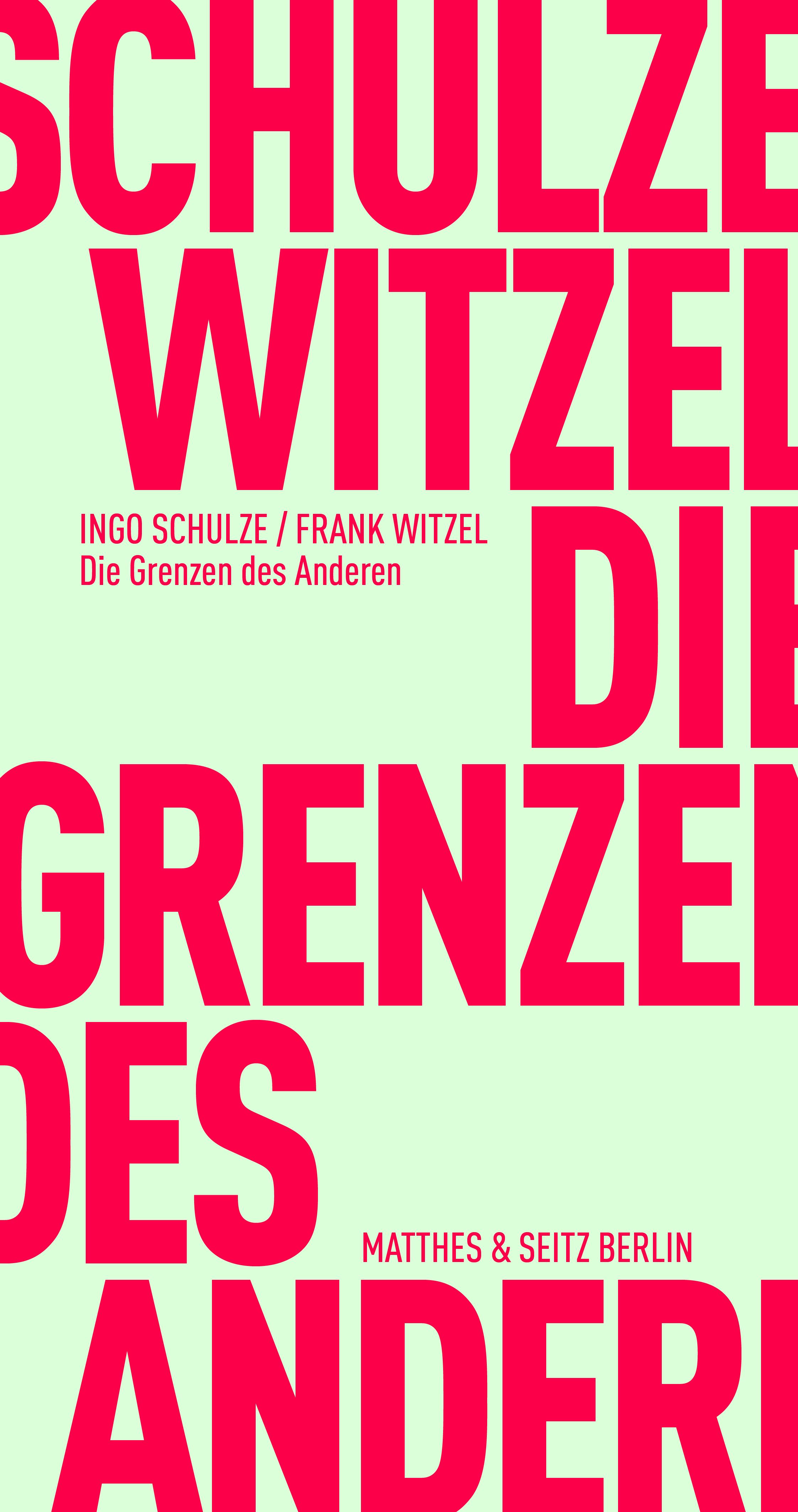Vorderes Coverbild Die Grenzen des Anderen
