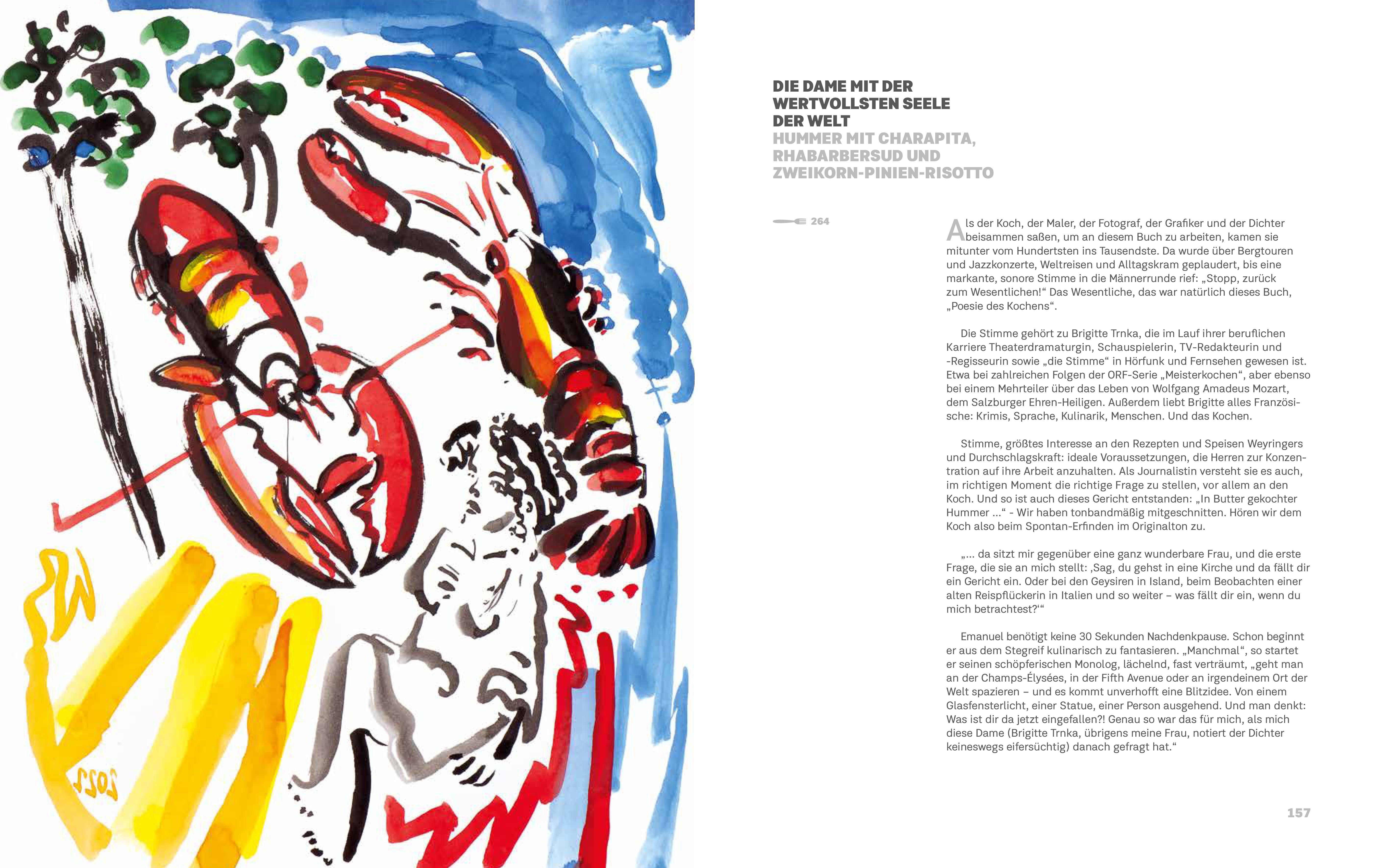 Beispielinhalt (Bild) Poesie des Kochens