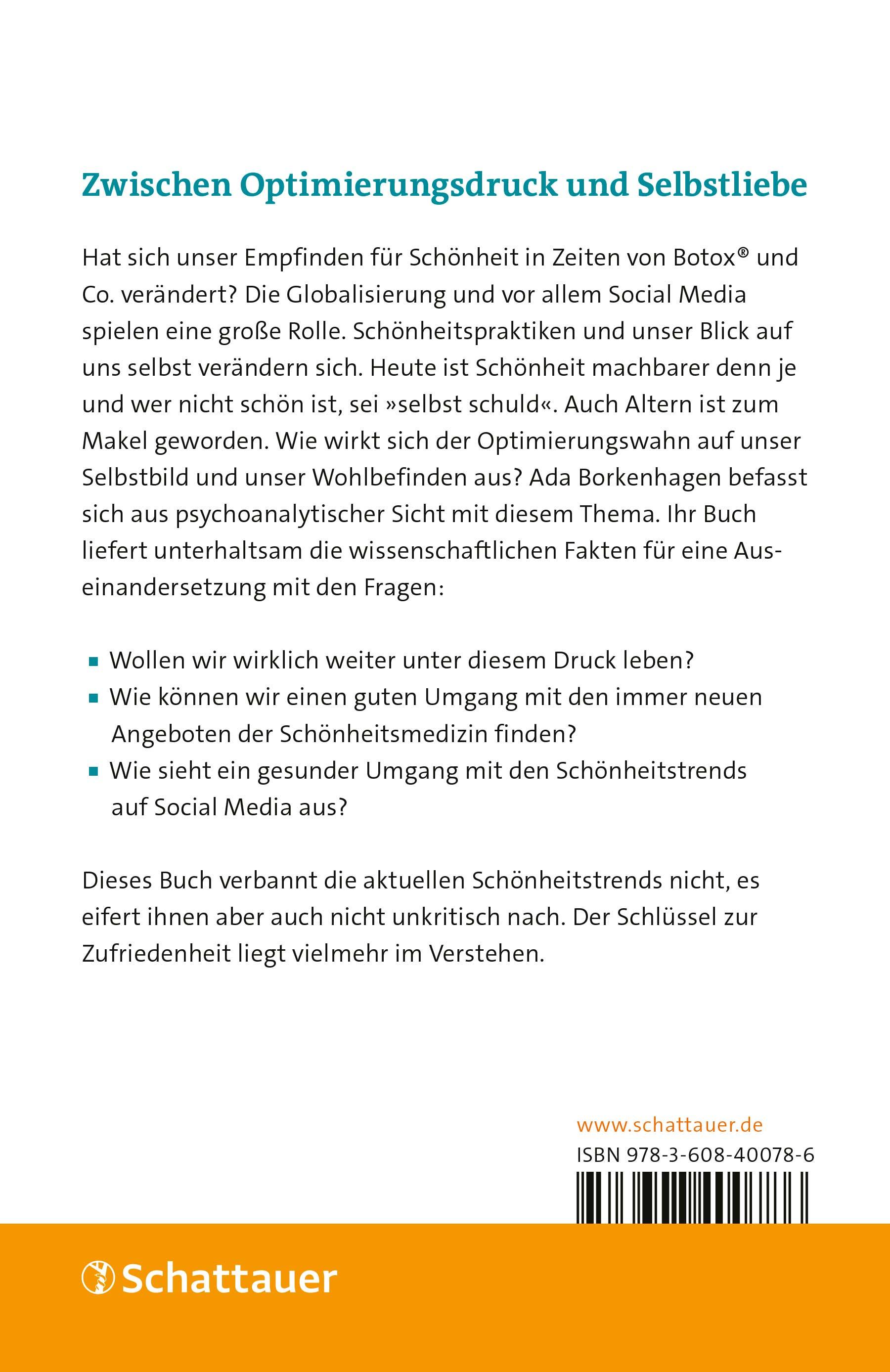 Rückseitencover Bin ich schön genug? (Wissen & Leben)