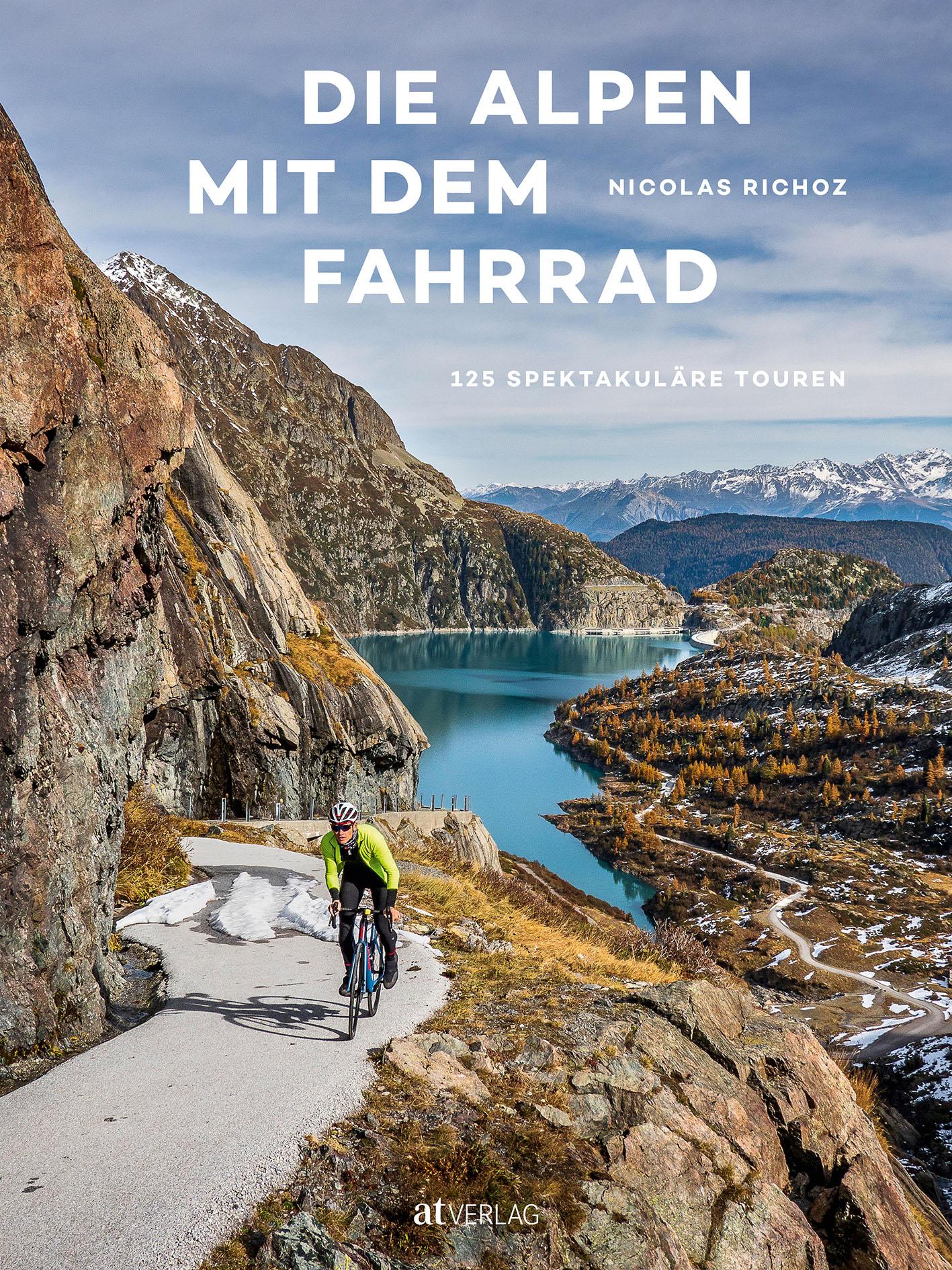 Vorderes Coverbild Die Alpen mit dem Fahrrad