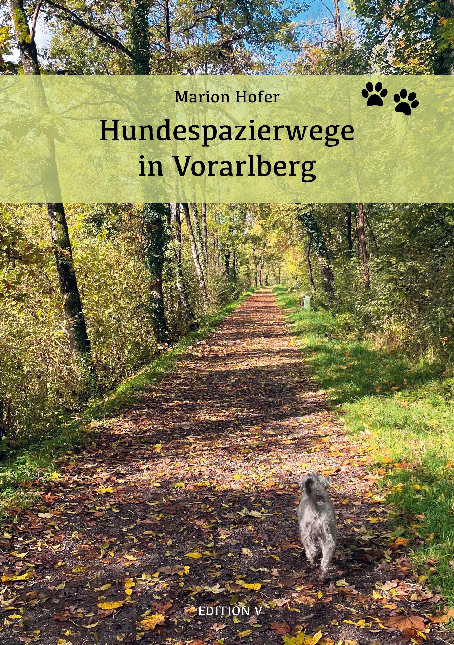 Vorderes Coverbild Hundespazierwege in Vorarlberg