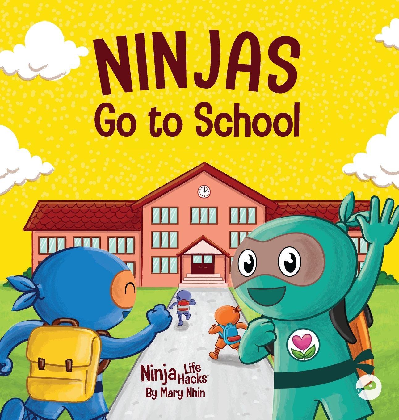 Vorderes Coverbild Ninjas Go to School