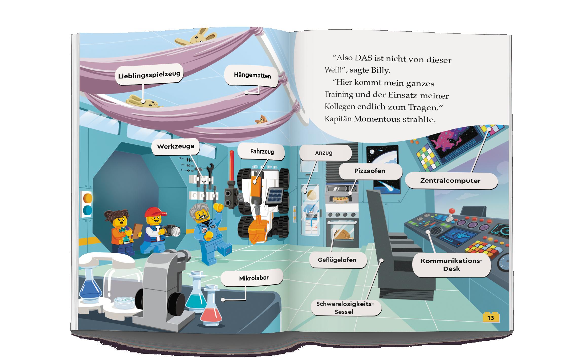 Beispielinhalt (Bild) LEGO® City - Der Astronaut