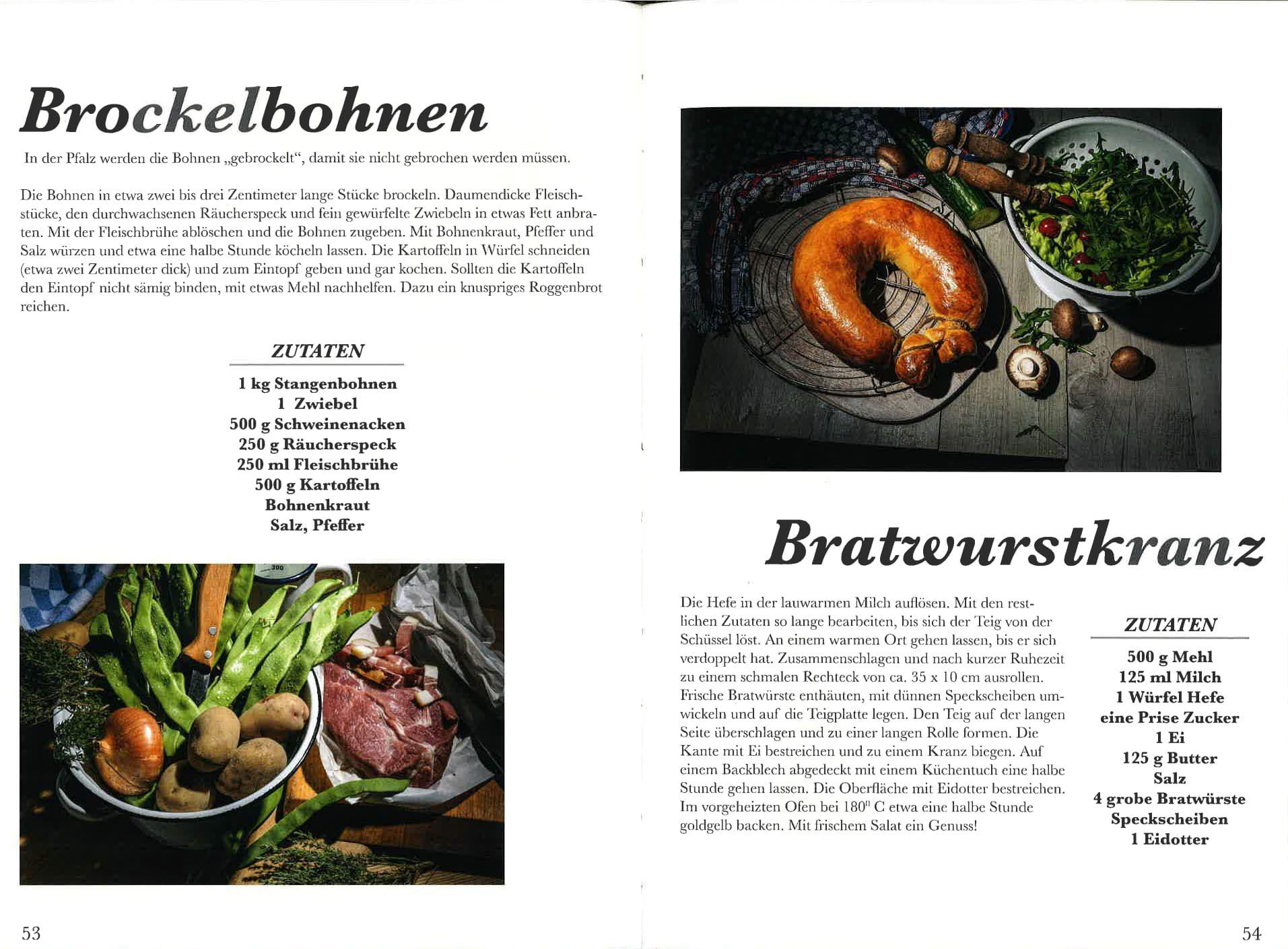 Beispielinhalt (Bild) Herzhafte Pfälzer Küche mit einer Prise Elsass