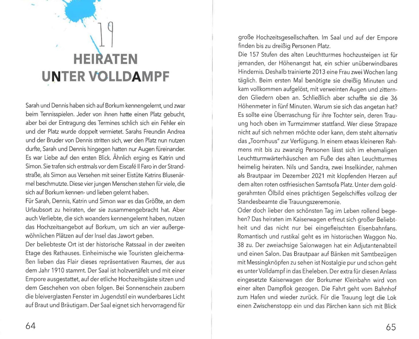 Beispielinhalt (Bild) Unsere Glücksmomente - Geschichten aus Borkum