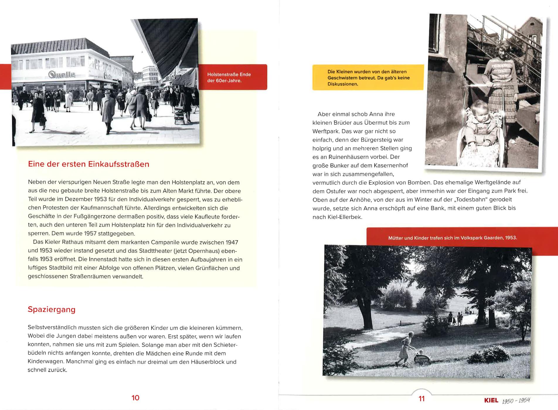 Beispielinhalt (Bild) Aufgewachsen in Kiel in den 50er & 60er Jahren