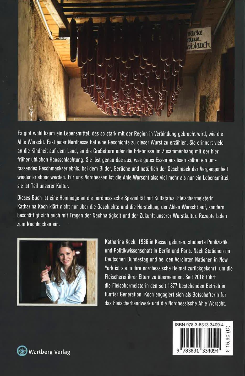 Rückseitencover Nordhessische Ahle Worscht