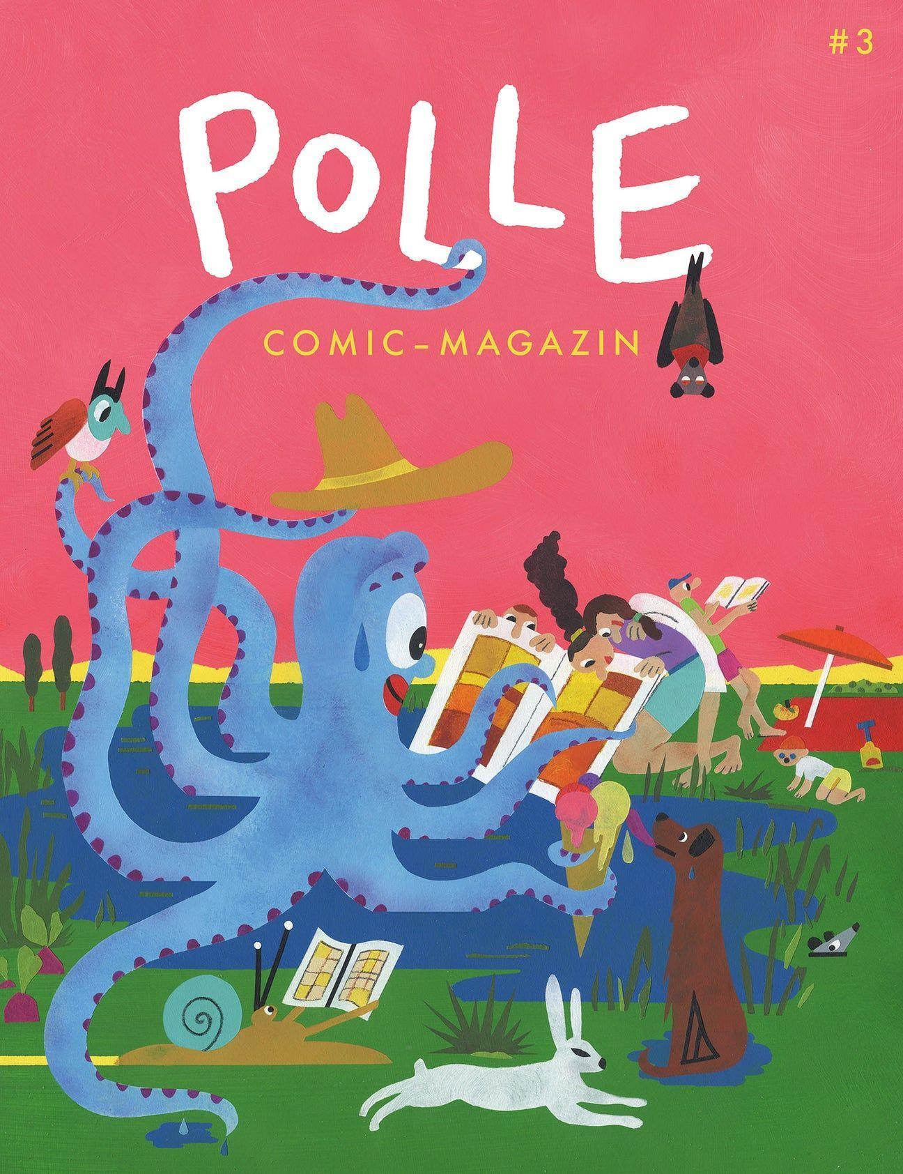 Vorderes Coverbild POLLE #3: Kindercomic-Magazin