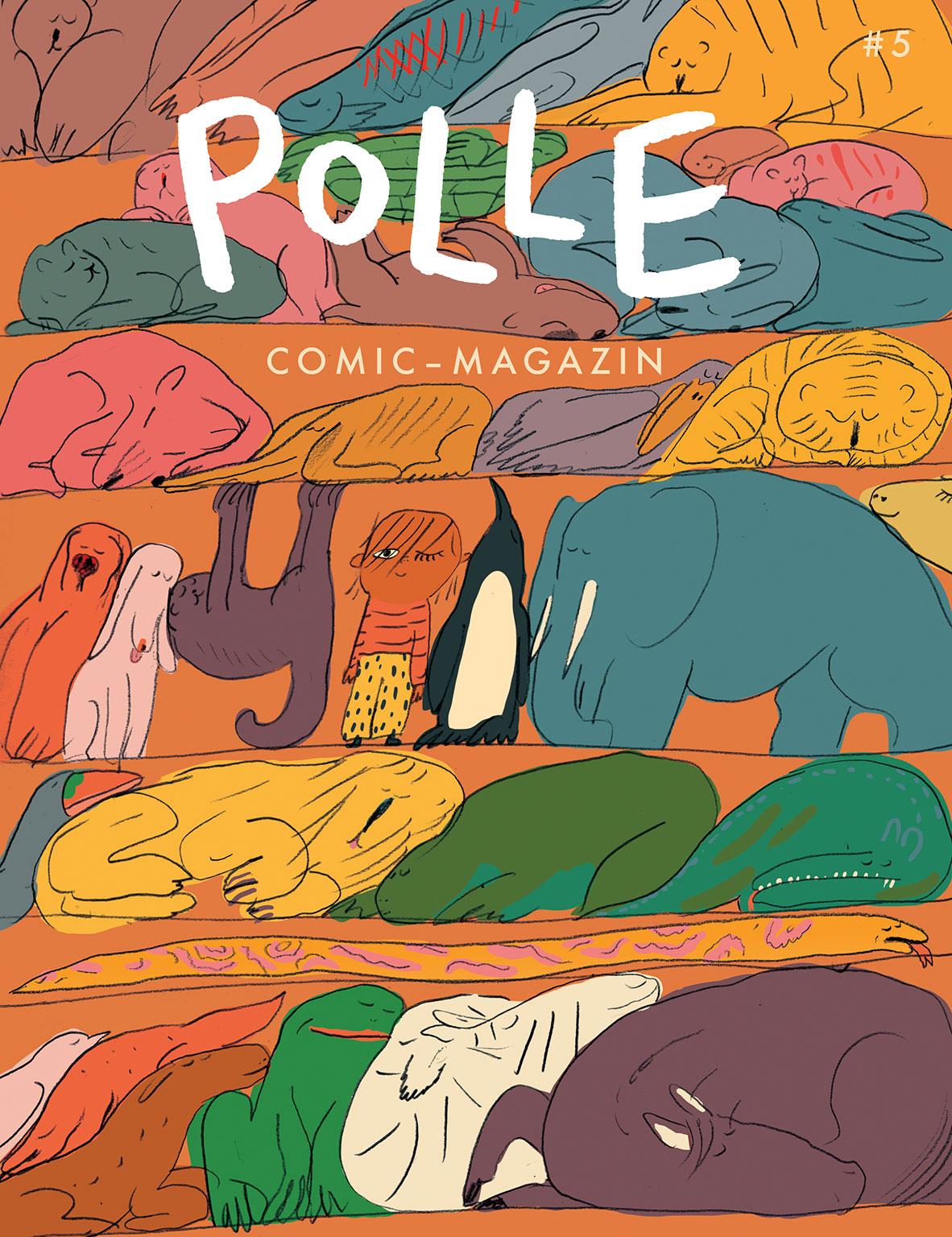 Vorderes Coverbild POLLE #5: Kindercomic-Magazin