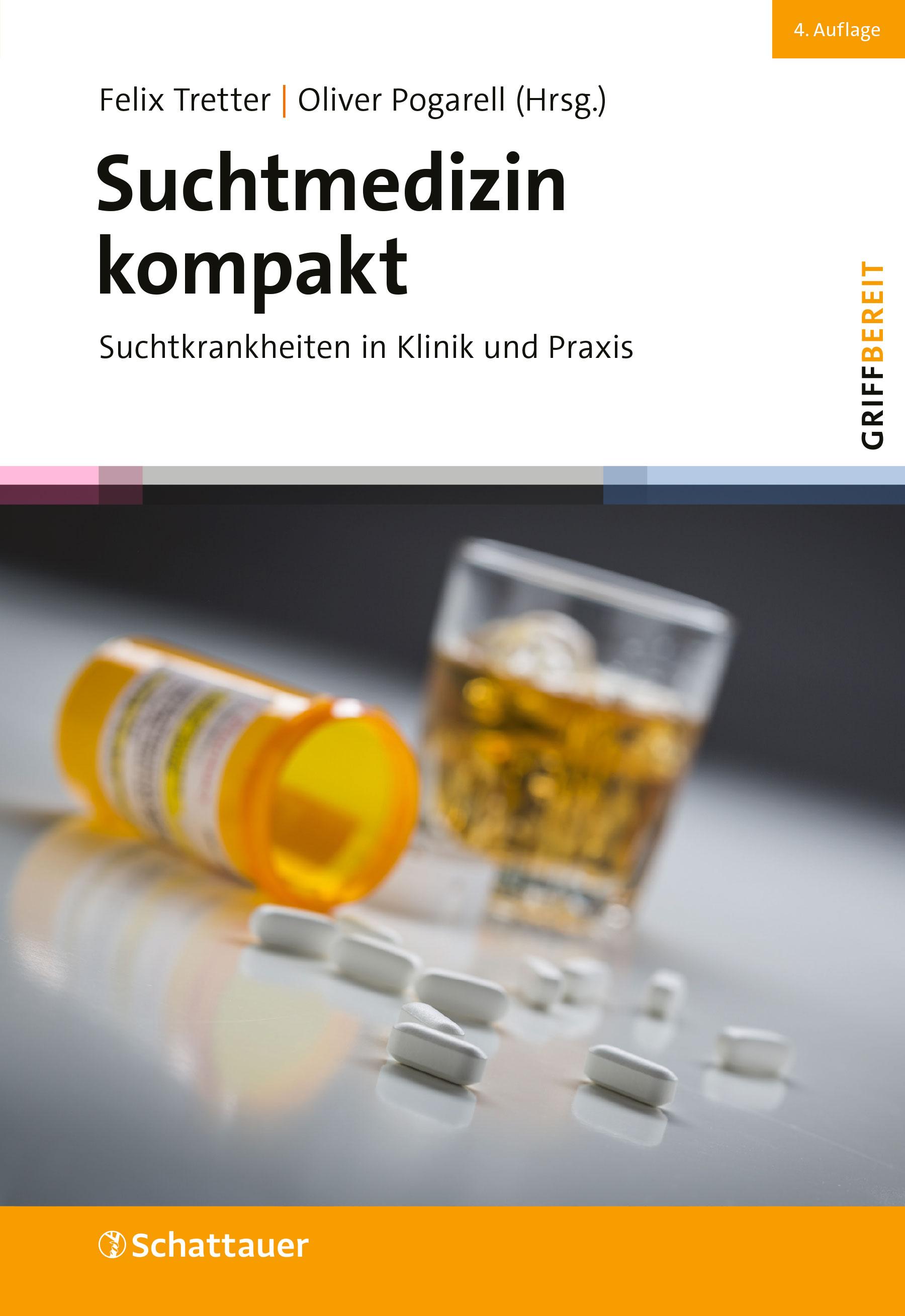 Vorderes Coverbild Suchtmedizin kompakt (griffbereit)
