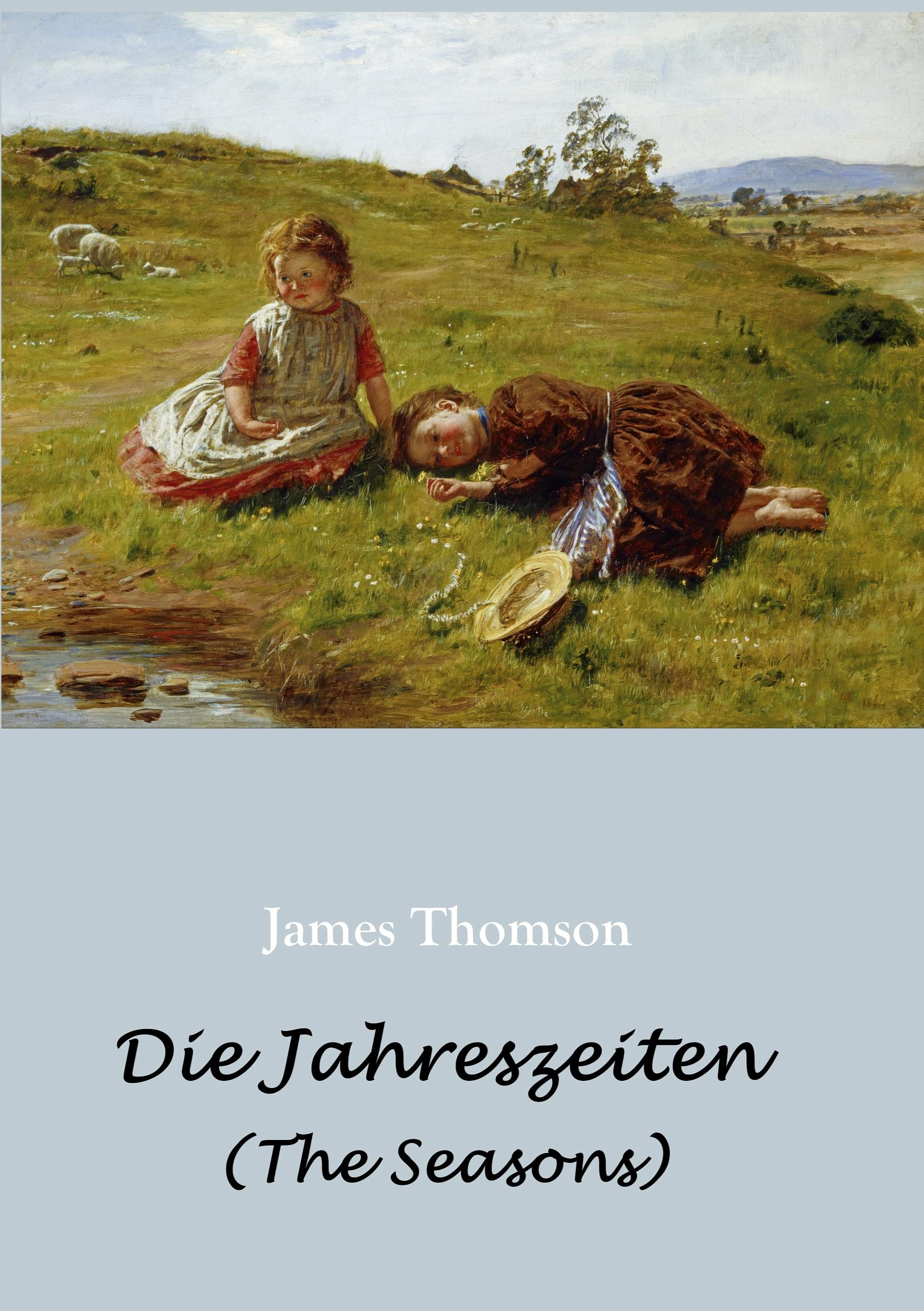 Vorderes Coverbild Die Jahreszeiten - in deutschen Jamben (The Seasons)