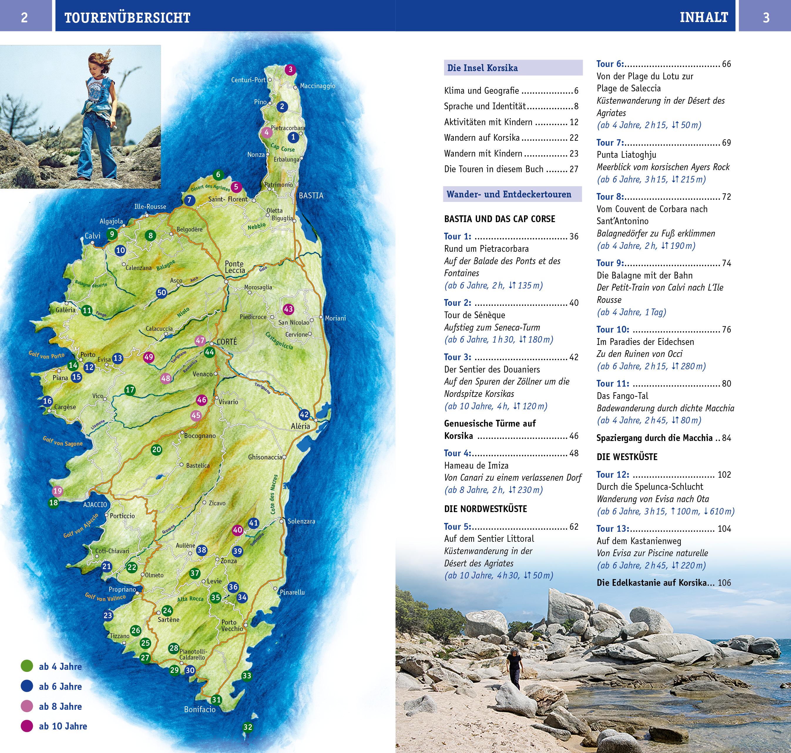 Beispielinhalt (Bild) Naturzeit mit Kindern: Korsika