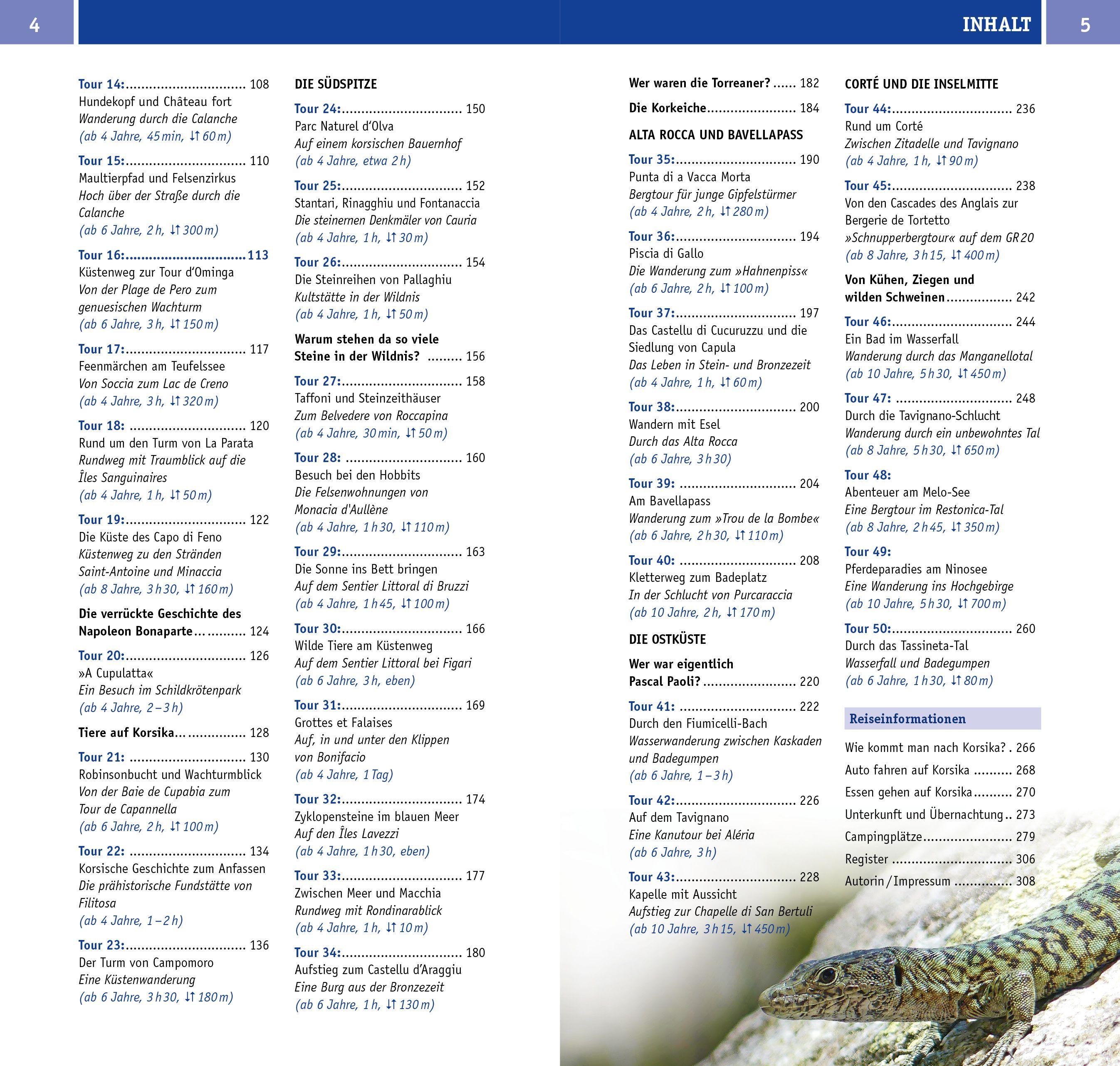 Beispielinhalt (Bild) Naturzeit mit Kindern: Korsika