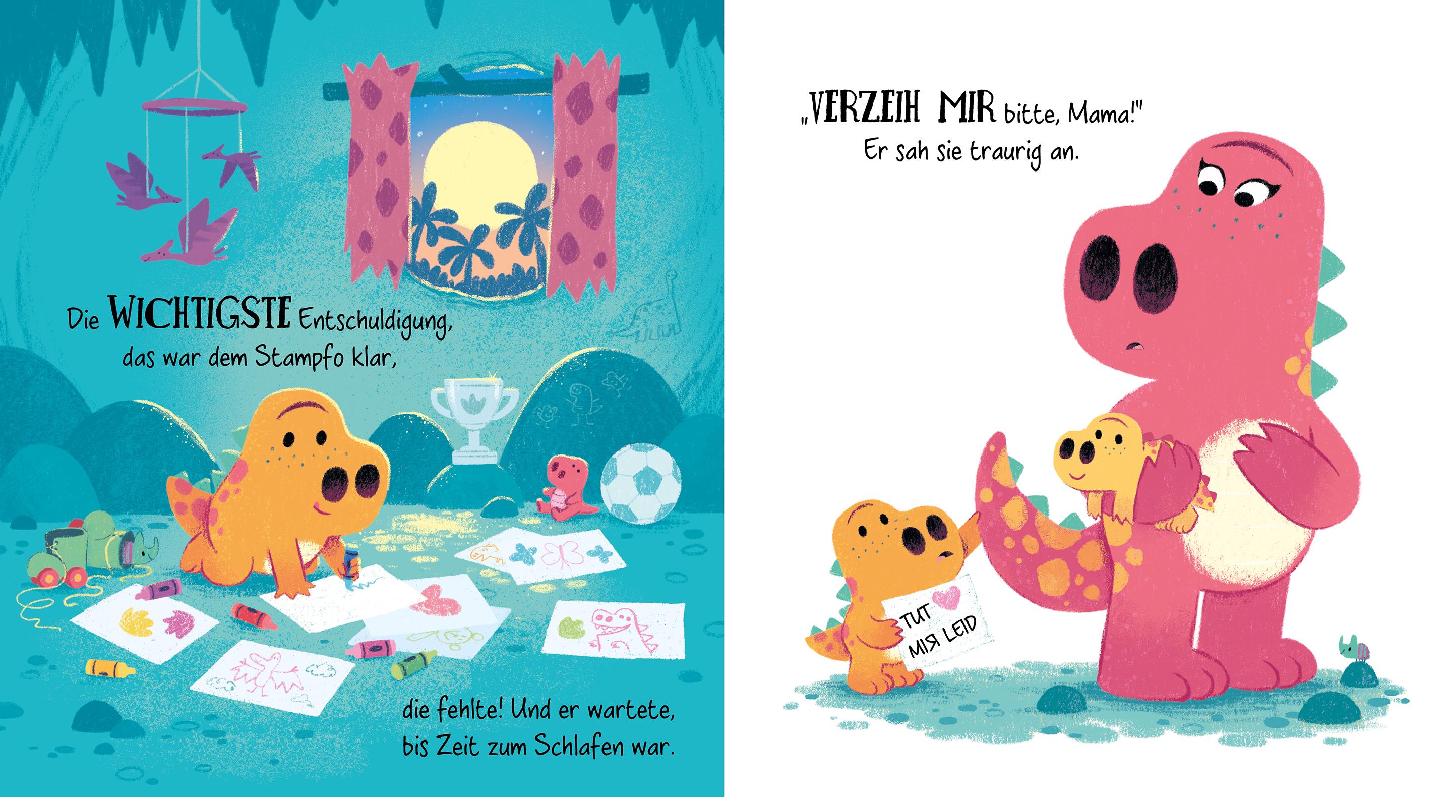 Beispielinhalt (Bild) Der Stampfosaurus