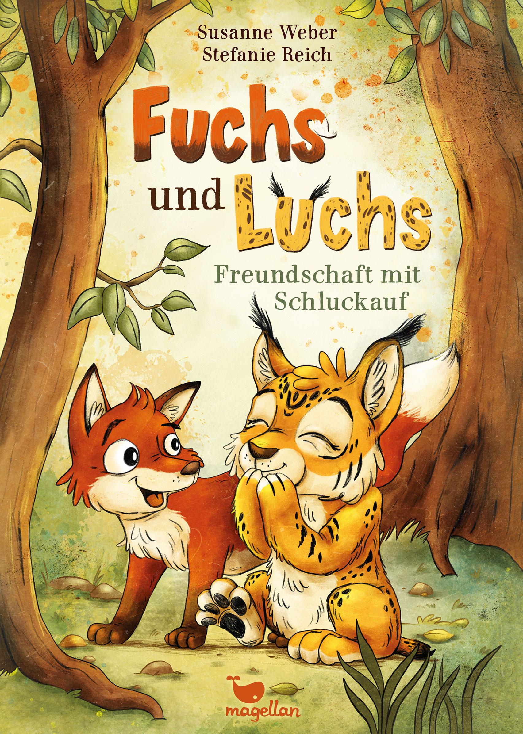 Vorderes Coverbild Fuchs und Luchs - Freundschaft mit Schluckauf