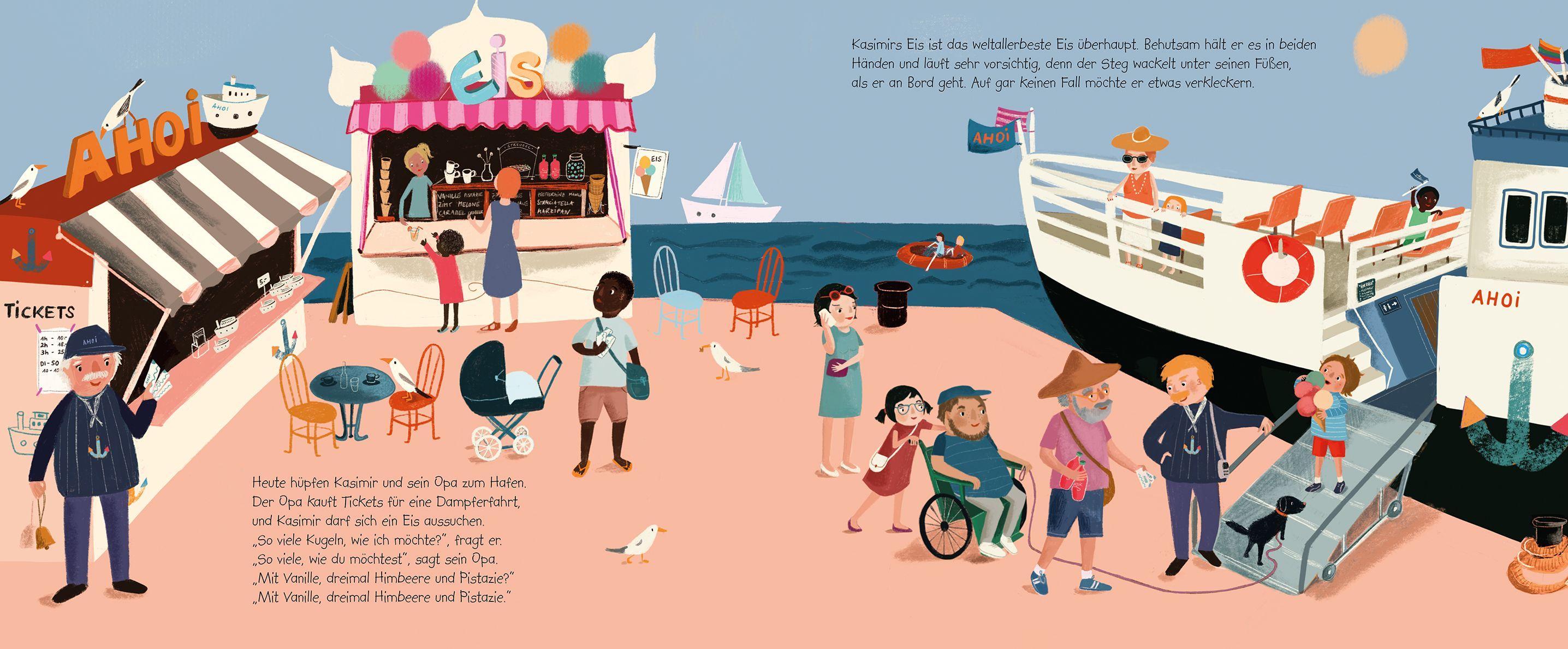 Beispielinhalt (Bild) Oje, mein Eis!