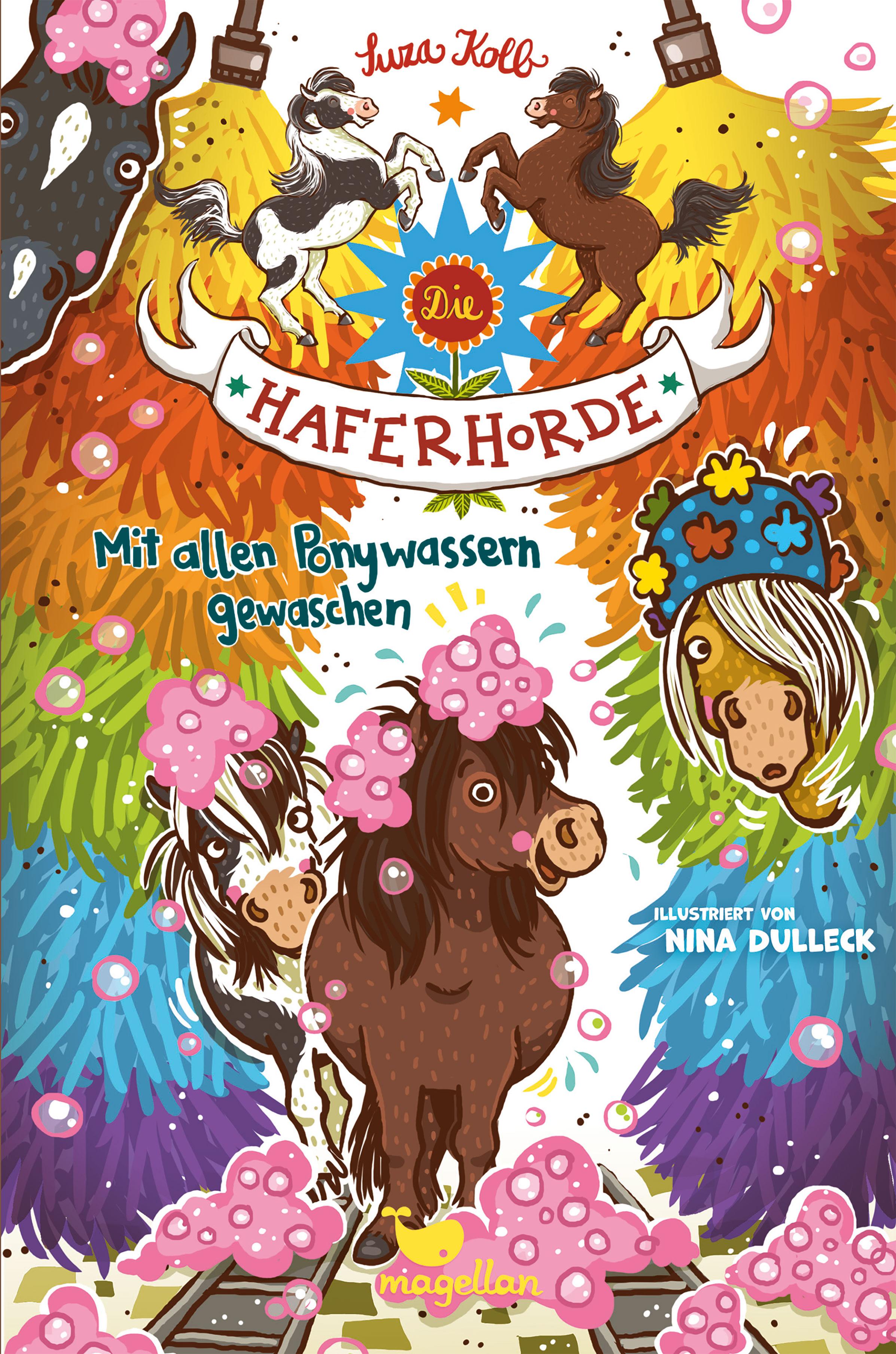Vorderes Coverbild Die Haferhorde - Mit allen Ponywassern gewaschen