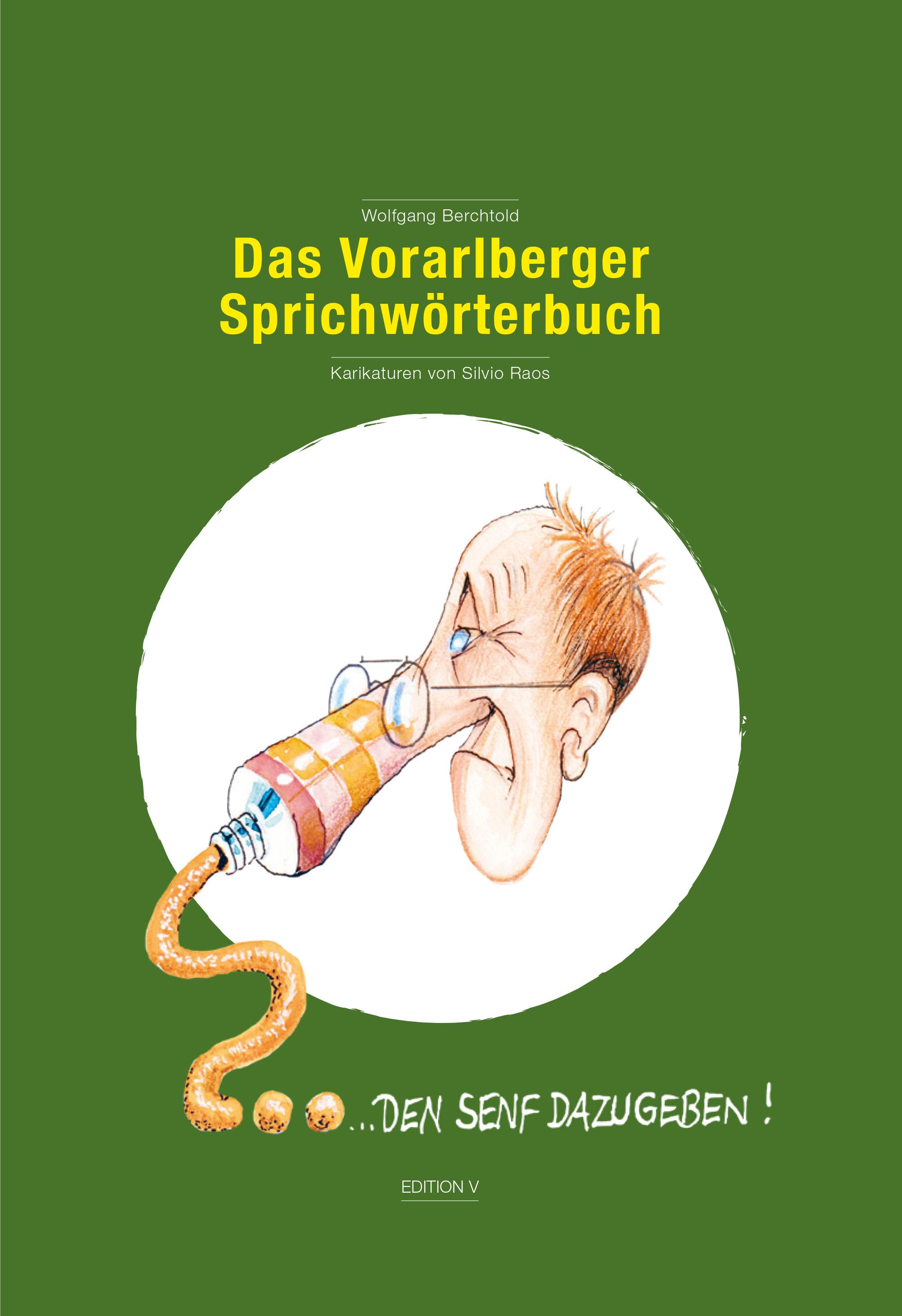 Vorderes Coverbild Das Vorarlberger Sprichwörterbuch