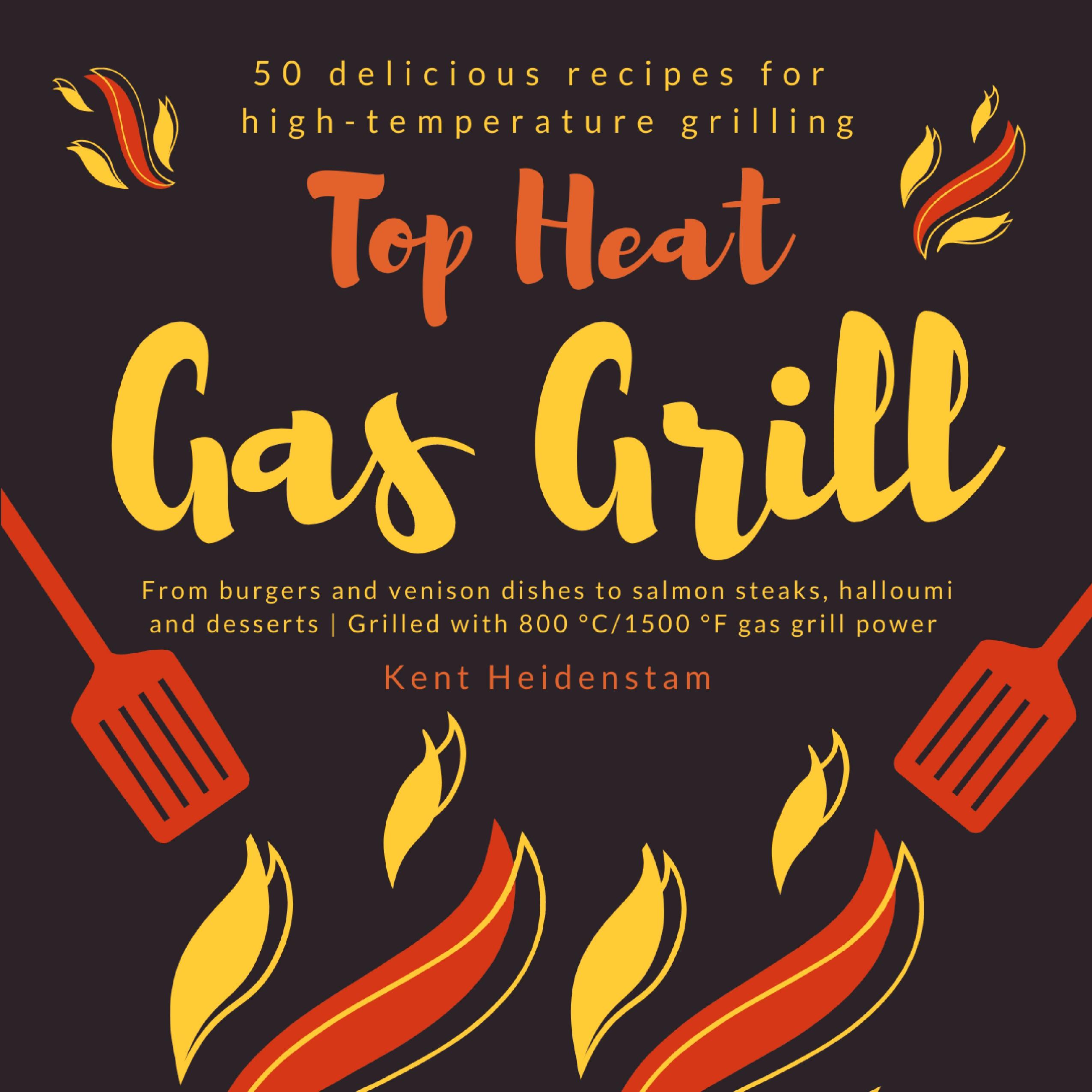 Vorderes Coverbild Top Heat Gas Grill - 50 delicious recipes for high-temperature grilling