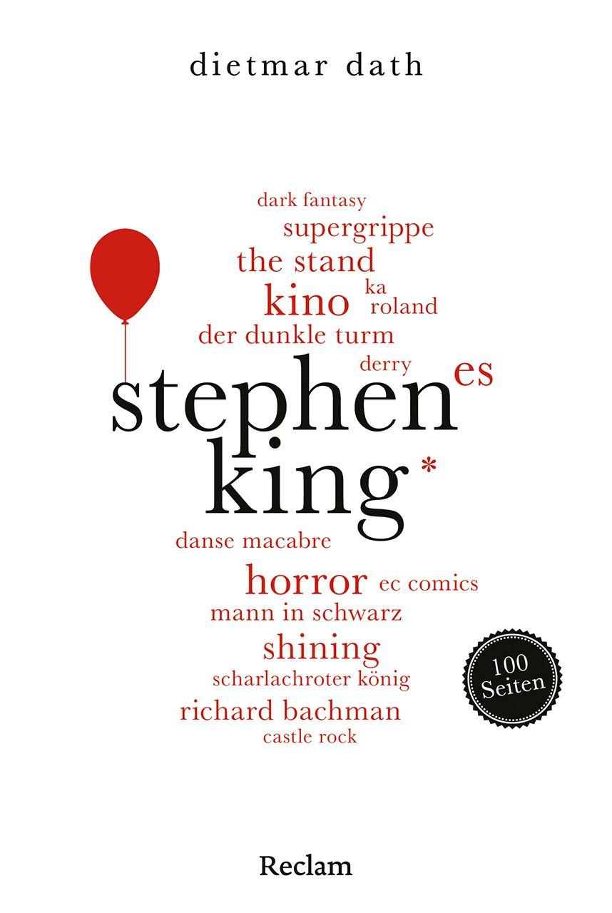 Vorderes Coverbild Stephen King. 100 Seiten