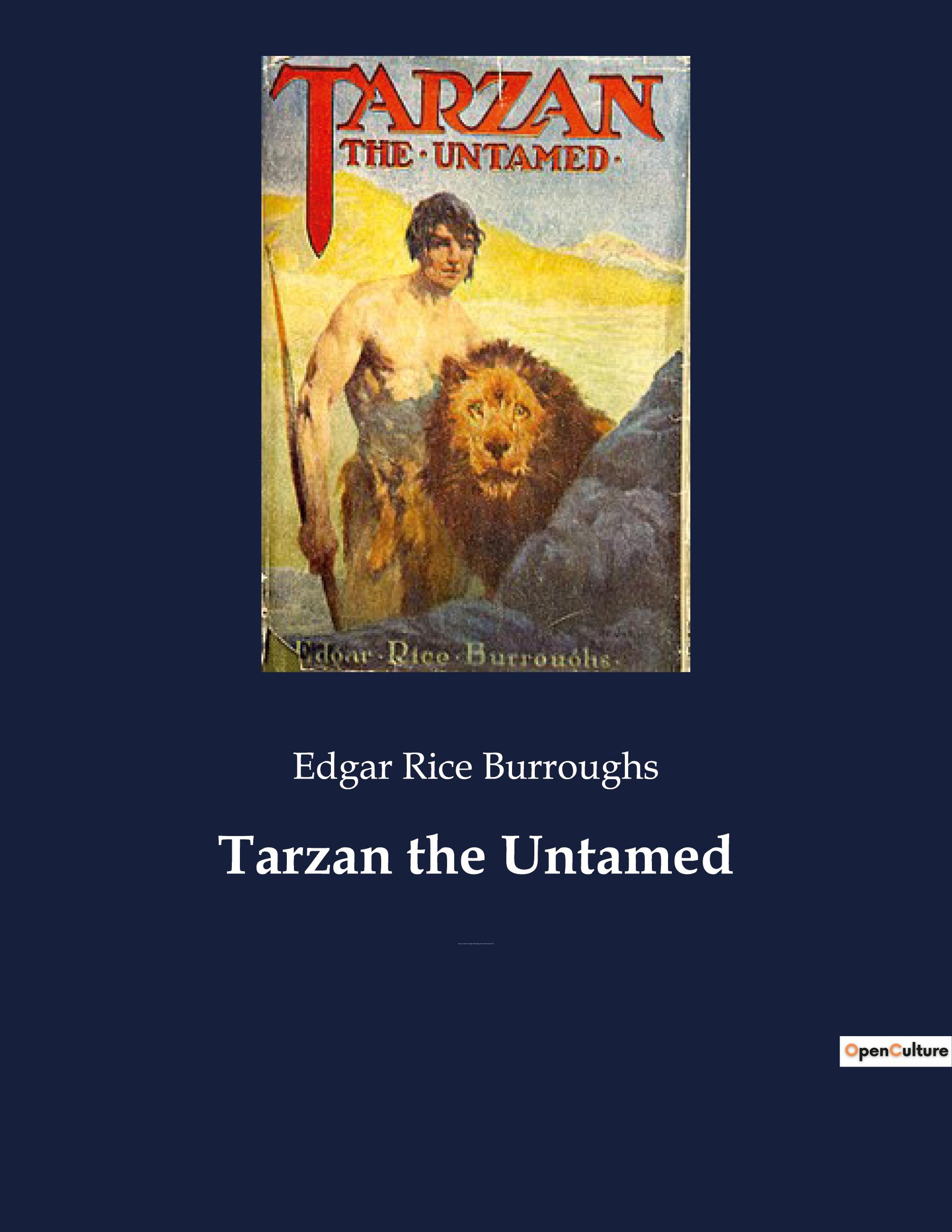 Vorderes Coverbild Tarzan the Untamed