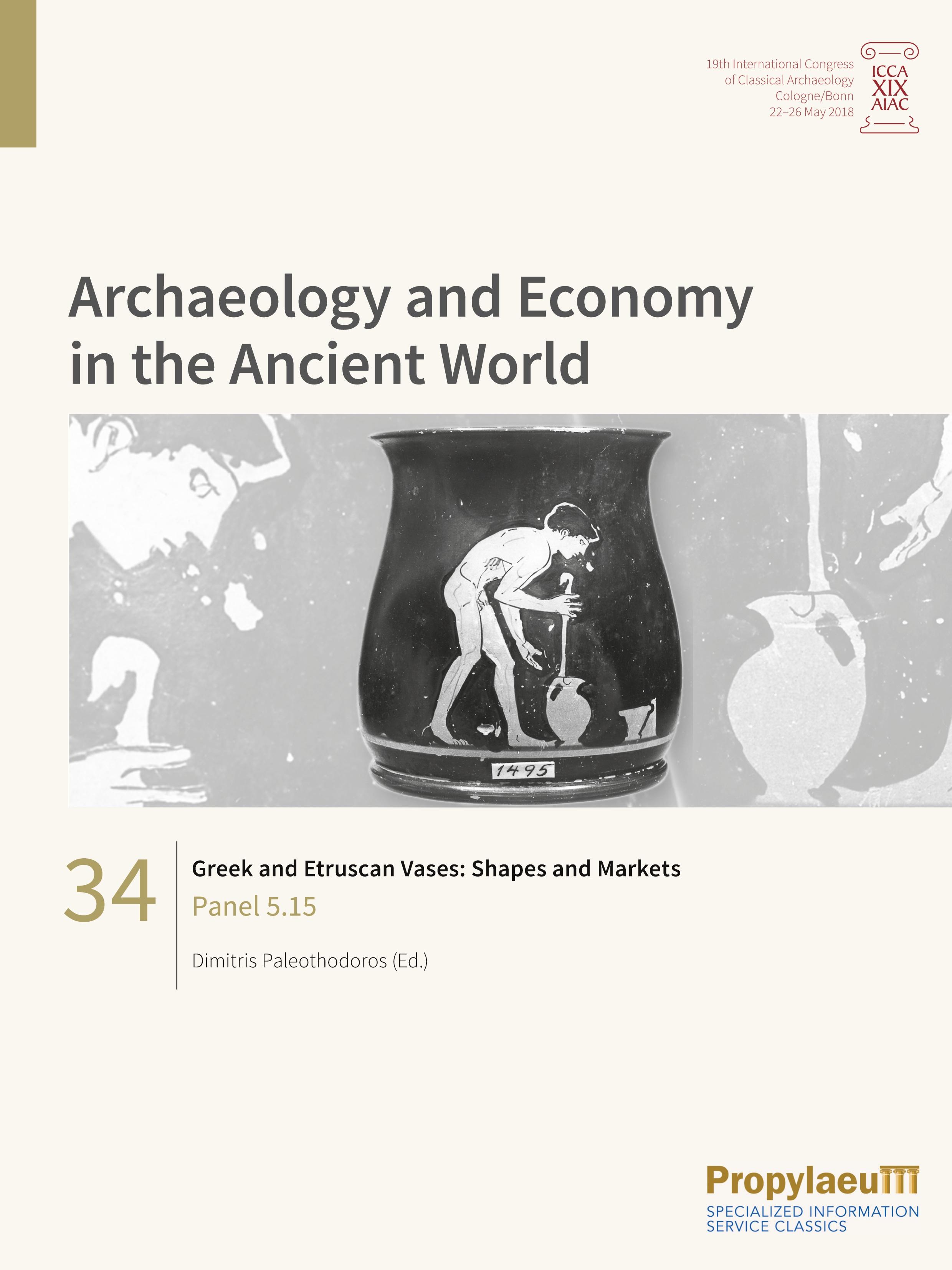 Vorderes Coverbild Greek and Etruscan Vases: Shapes and Markets