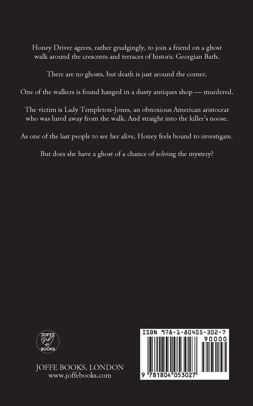 Rückseitencover WALKING WITH MURDER an absolutely gripping cozy mystery novel