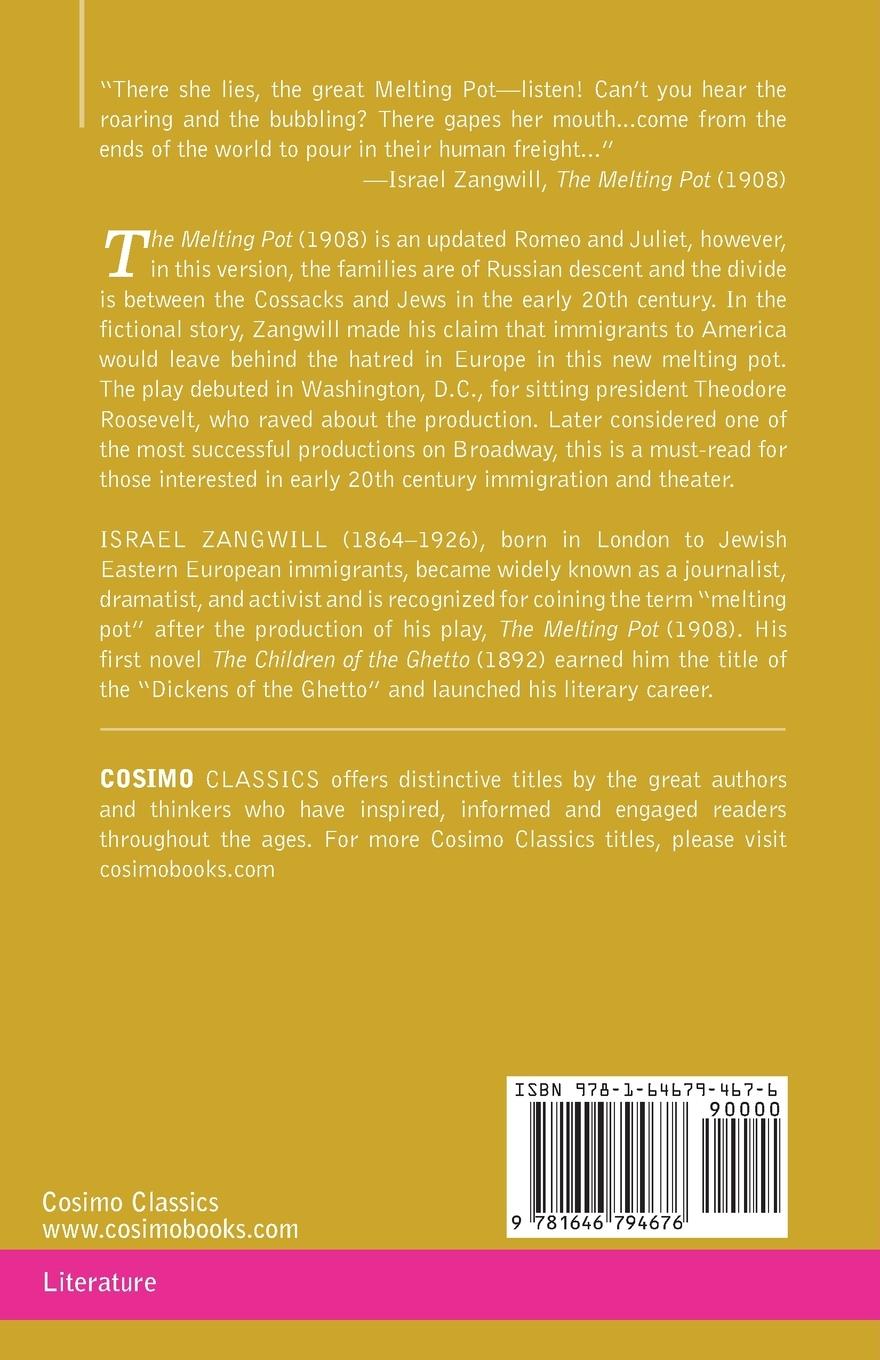 Rückseitencover The Melting Pot