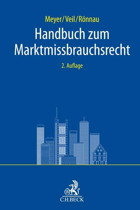 Vorderes Coverbild Handbuch zum Marktmissbrauchsrecht