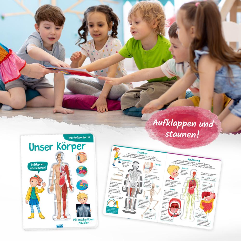 Beispielinhalt (Bild) Trötsch Kinderbuch Unser Körper