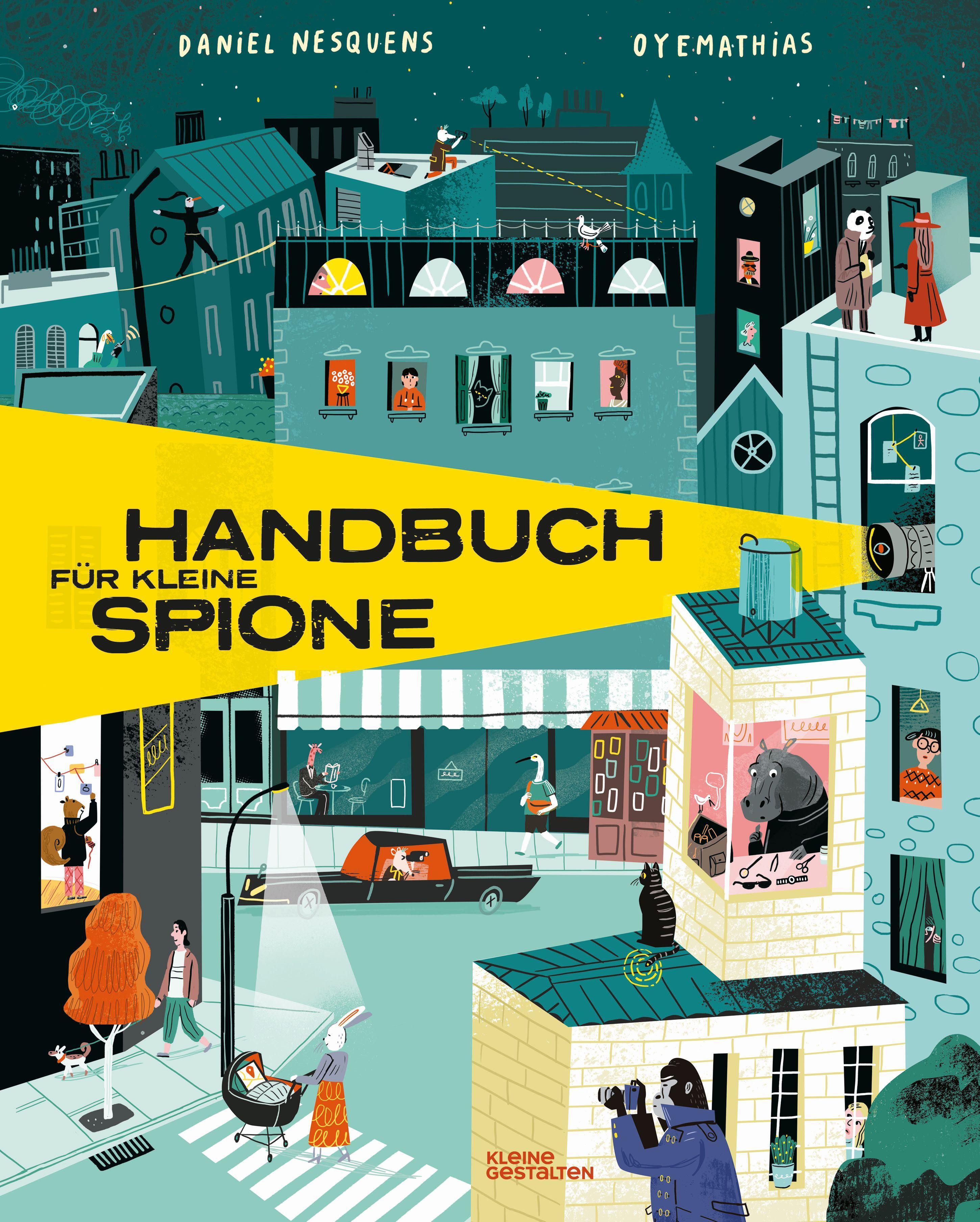 Vorderes Coverbild Handbuch für junge Spione