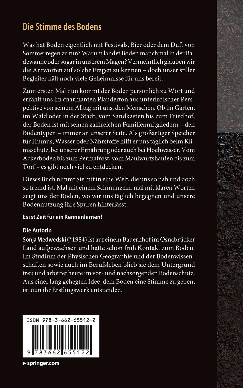Rückseitencover Die Stimme des Bodens